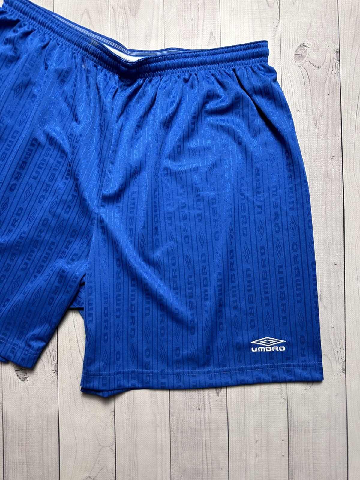 Umbro × Vintage Vintage Umbro monogram shorts blue size XXL/XXXL Size US 40 / EU 56 - 2 Thumbnail