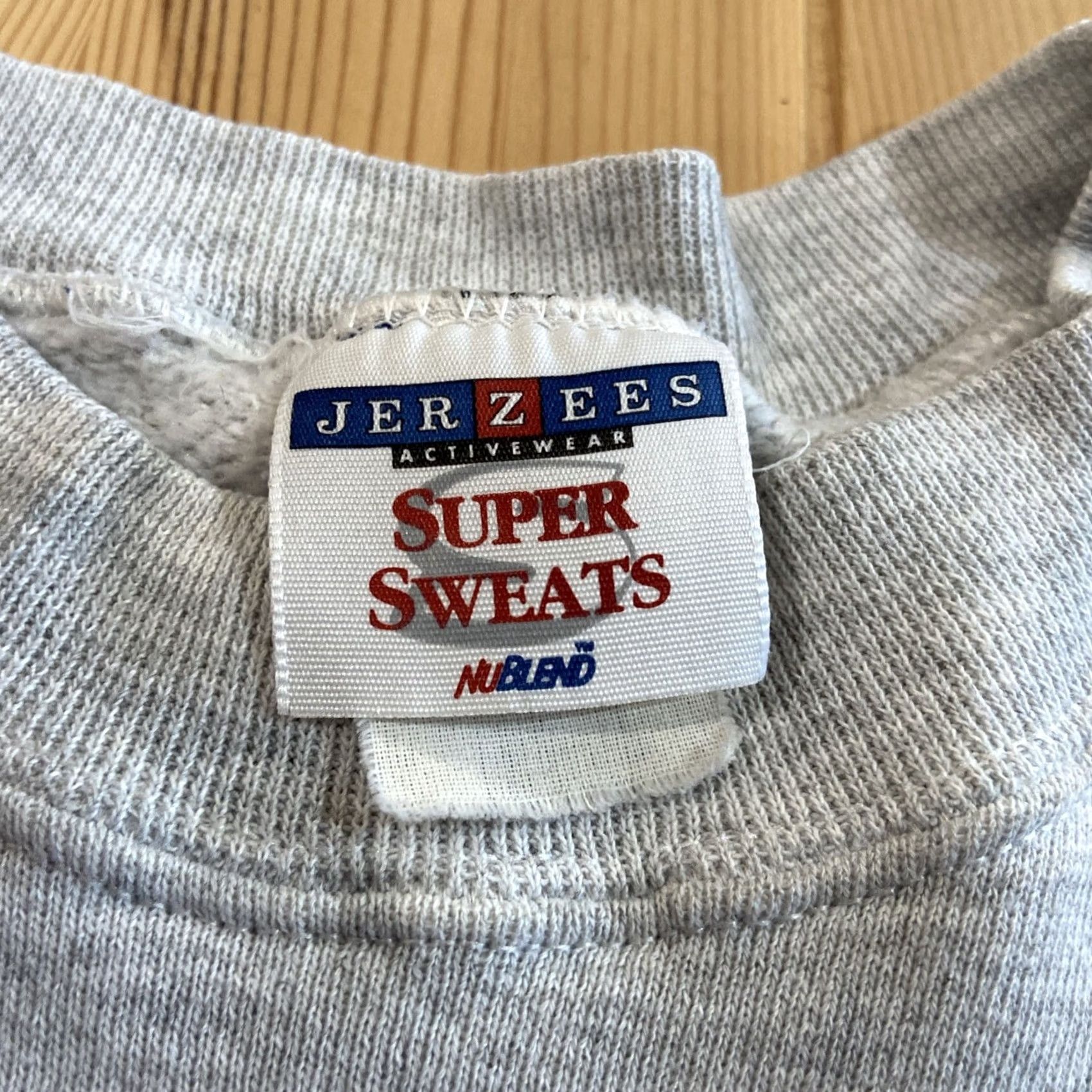 Jerzees VINTAGE Jerzees Sweater Mens L Gray Florida State National Champions 99 Pullover Size US L / EU 52-54 / 3 - 3 Thumbnail