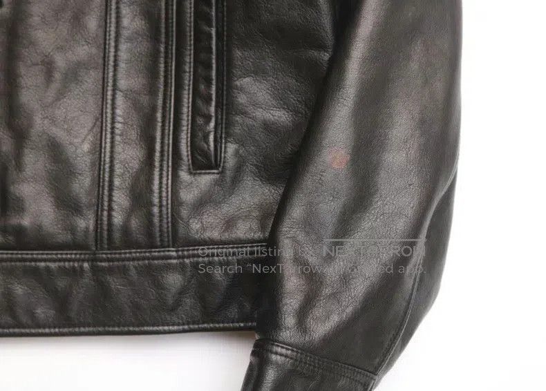 RRL Ralph Lauren RRL Ralph Lauren Vintage distressed buffalo leather silver Size US M / EU 48-50 / 2 - 8 Thumbnail