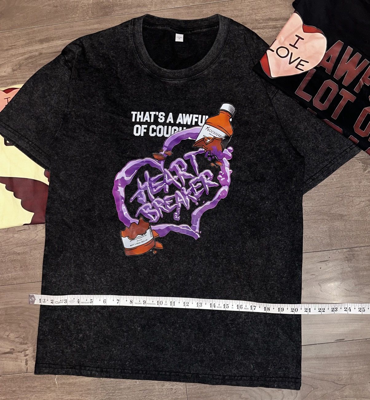 Other Black and Purple Cotton Tee Size US M / EU 48-50 / 2 - 8 Thumbnail