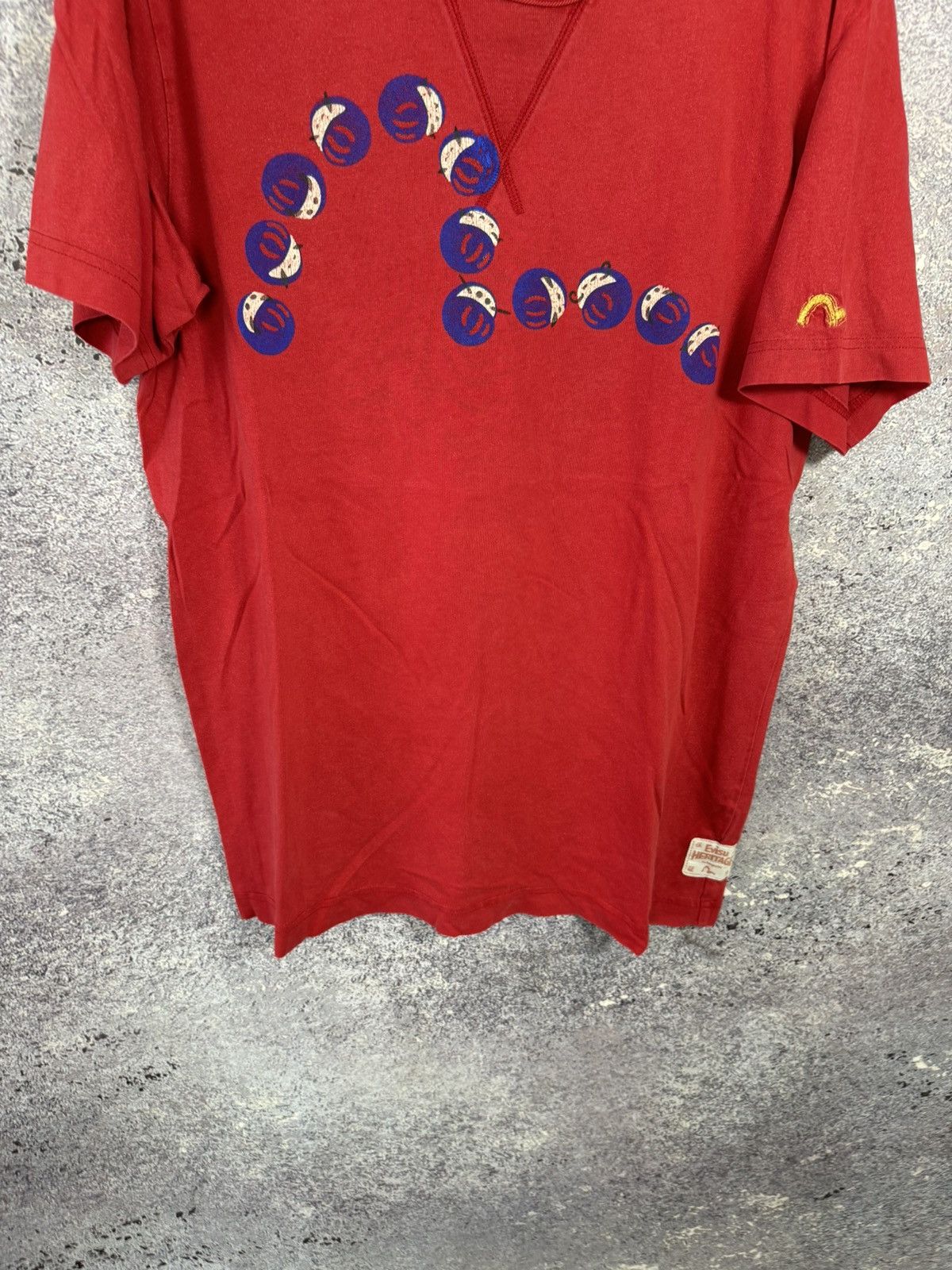Evisu × Japanese Brand × Vintage Vintage Evisu Big logo tee y2k 90’s L size Size US L / EU 52-54 / 3 - 4 Thumbnail