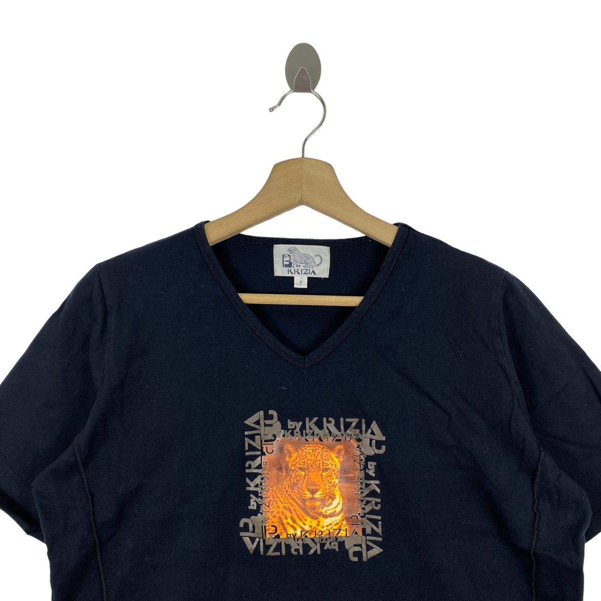 Other B Of KRIZIA Italian Designer Cheetah Print Oversize Black Size US M / EU 48-50 / 2 - 2 Thumbnail