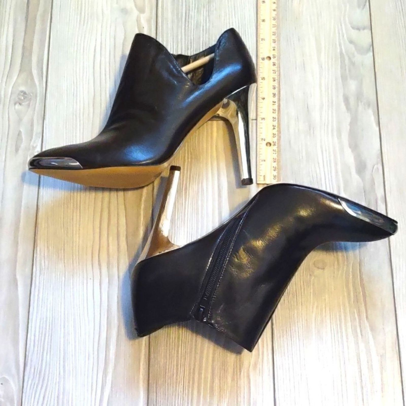 Chinese Laundry (S-1) Chinese Laundry Women's LEATHER Western Boots Sz 6 Size US 6 / IT 36 - 2 Thumbnail
