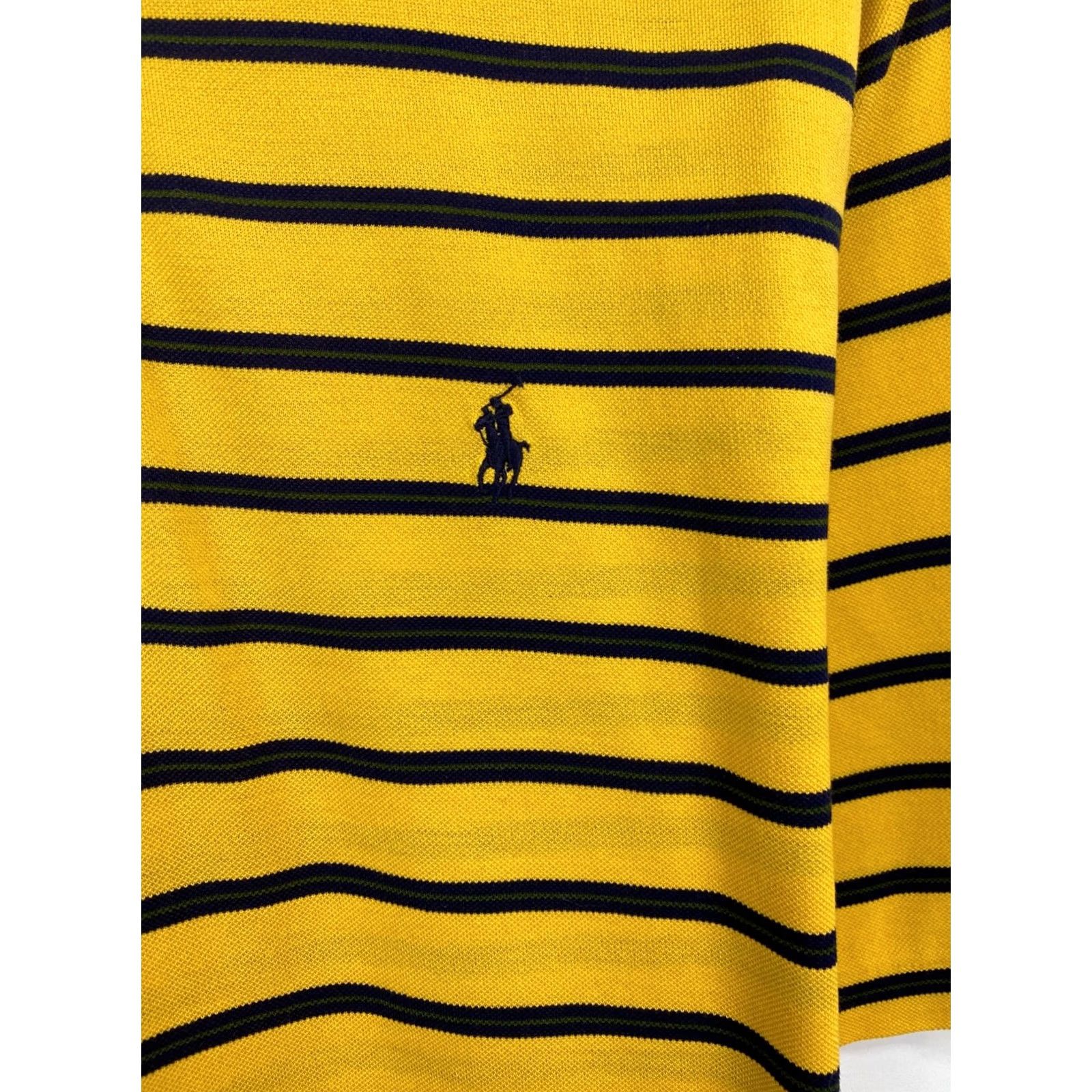 Ralph Lauren VINTAGE Polo Ralph Lauren Polo Golf T-Shirt 90s Yellow Mens M/L Short Sleeve Yellow 90s Golf Polo Ralph Lauren Mens Size US M / EU 48-50 / 2 - 4 Thumbnail