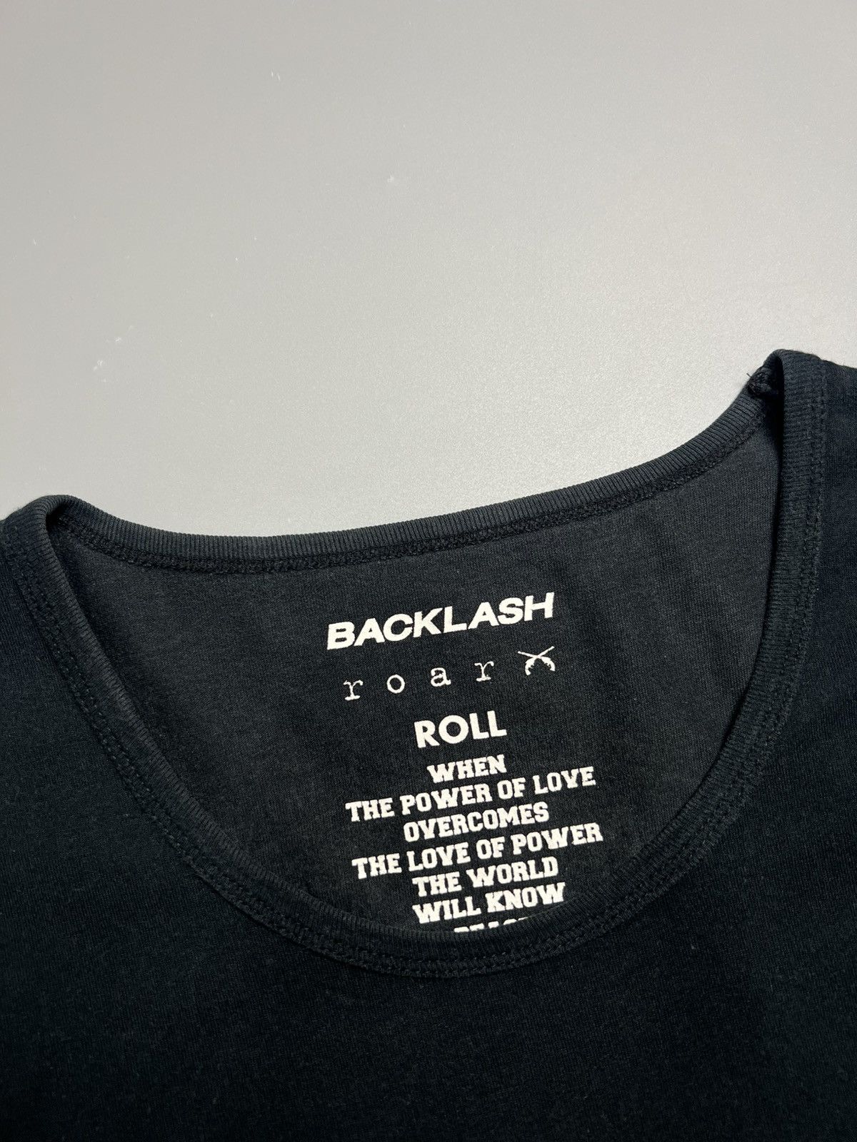 Isamu Katayama Backlash × Roar × Vintage 2000s Isamu Katayama Backlash x Roar 'Love & Peace Movie' Size US M / EU 48-50 / 2 - 5 Thumbnail