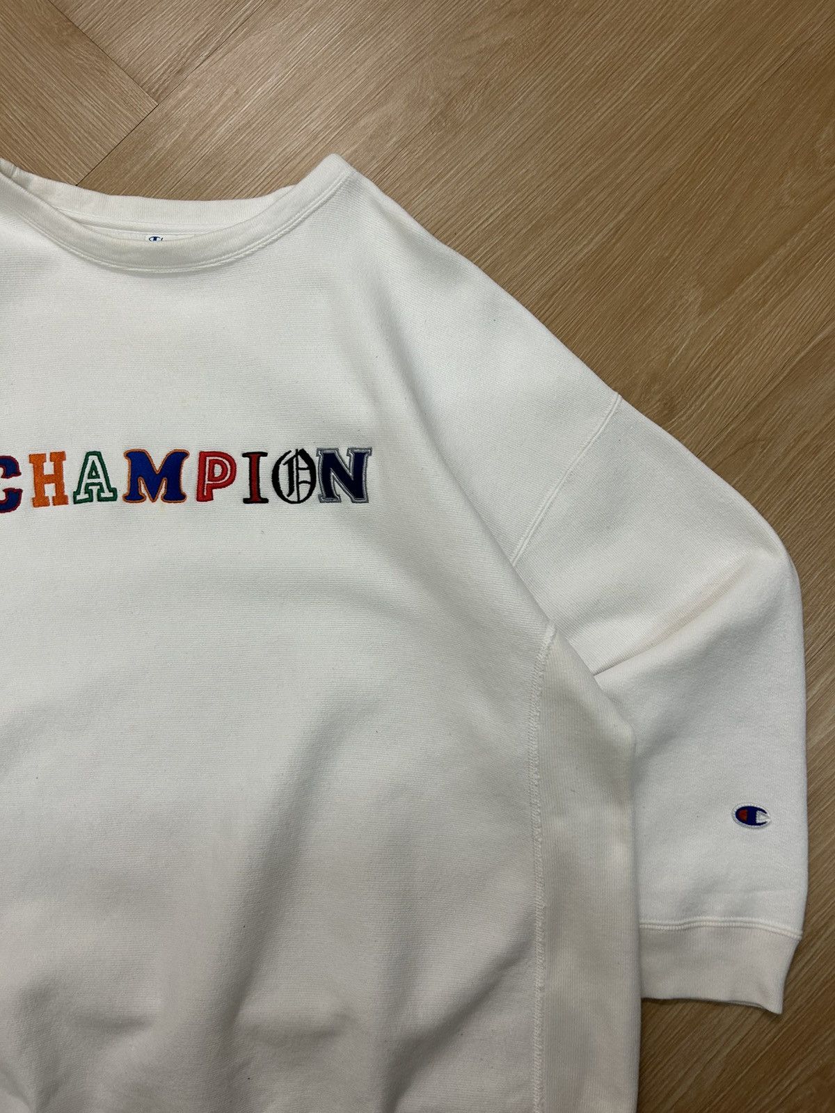 Champion × Vintage Rare Champion Reverse Waive Spellout Size US M / EU 48-50 / 2 - 3 Thumbnail