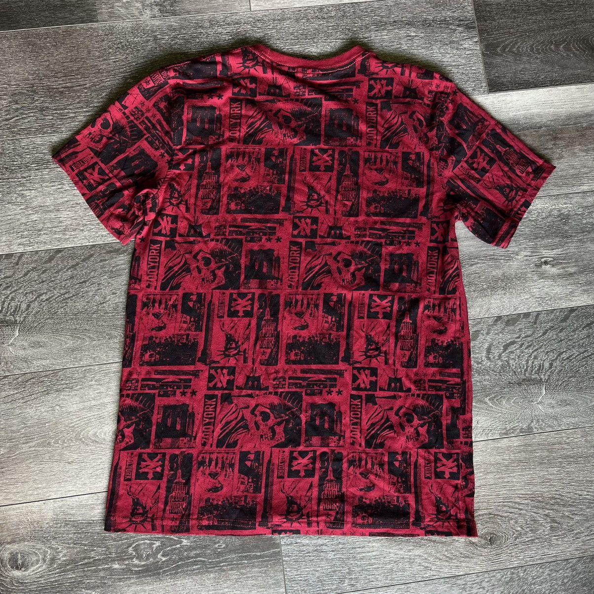 Other Vintage 2000s Zoo York Statue of Liberty All Over Print Tee Size US M / EU 48-50 / 2 - 2 Thumbnail