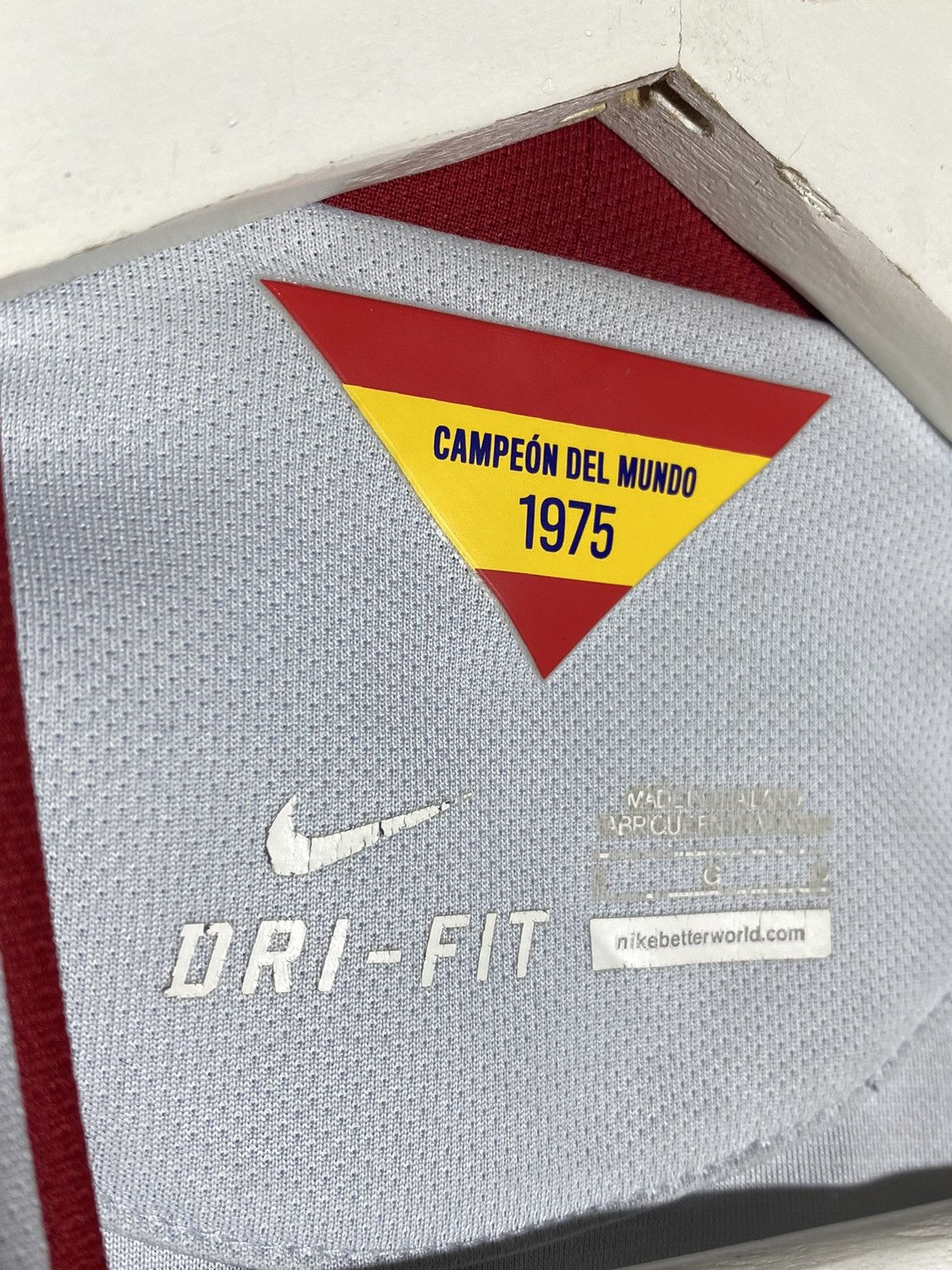 Nike Nike Atletico Madrid 2014/15 Away Football Shirt Jersey Size US L / EU 52-54 / 3 - 16 Thumbnail