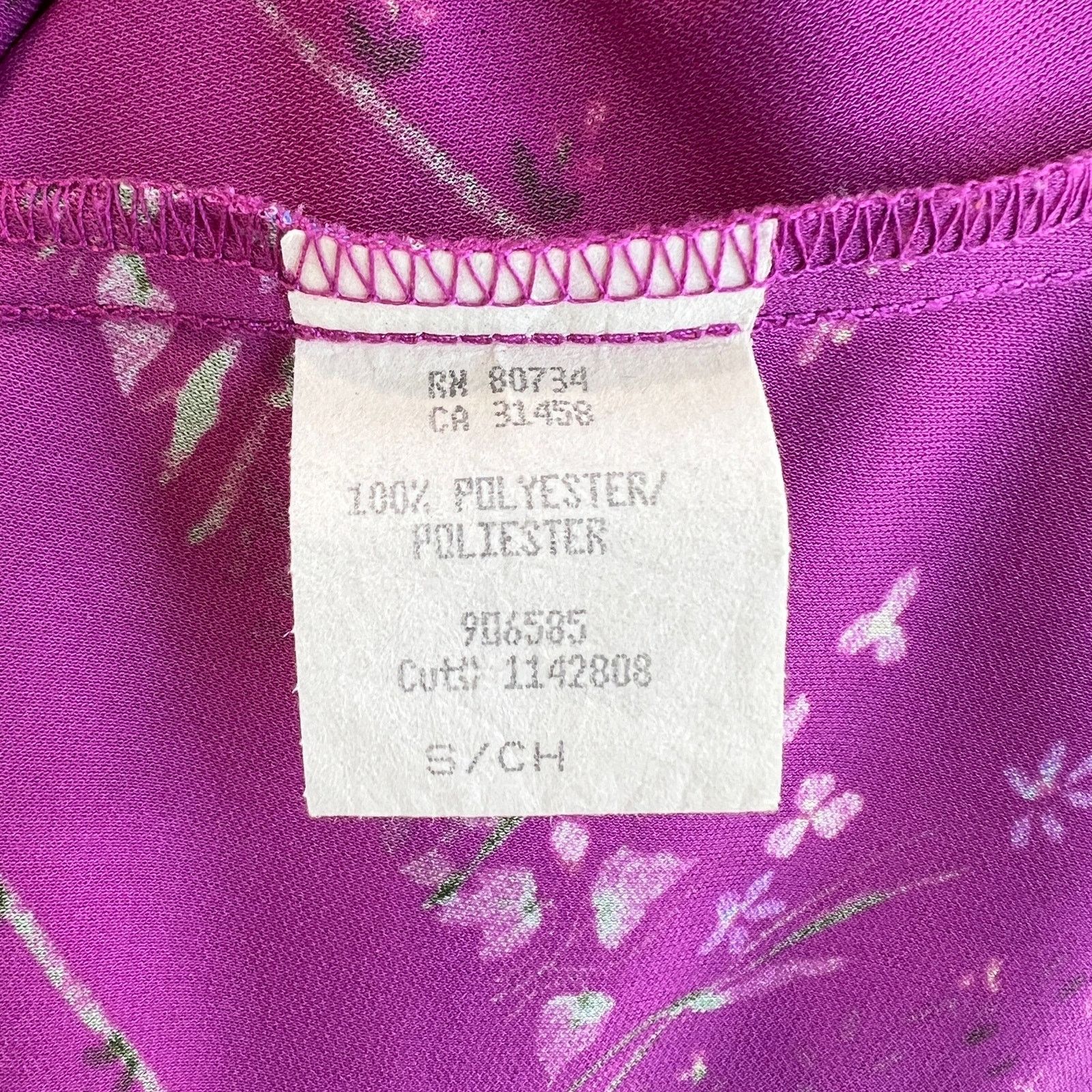 Bcbgmaxazria × Vintage Vintage BCBG Spaghetti Strap Dress Pink Floral Size S / US 4 / IT 40 - 5 Thumbnail