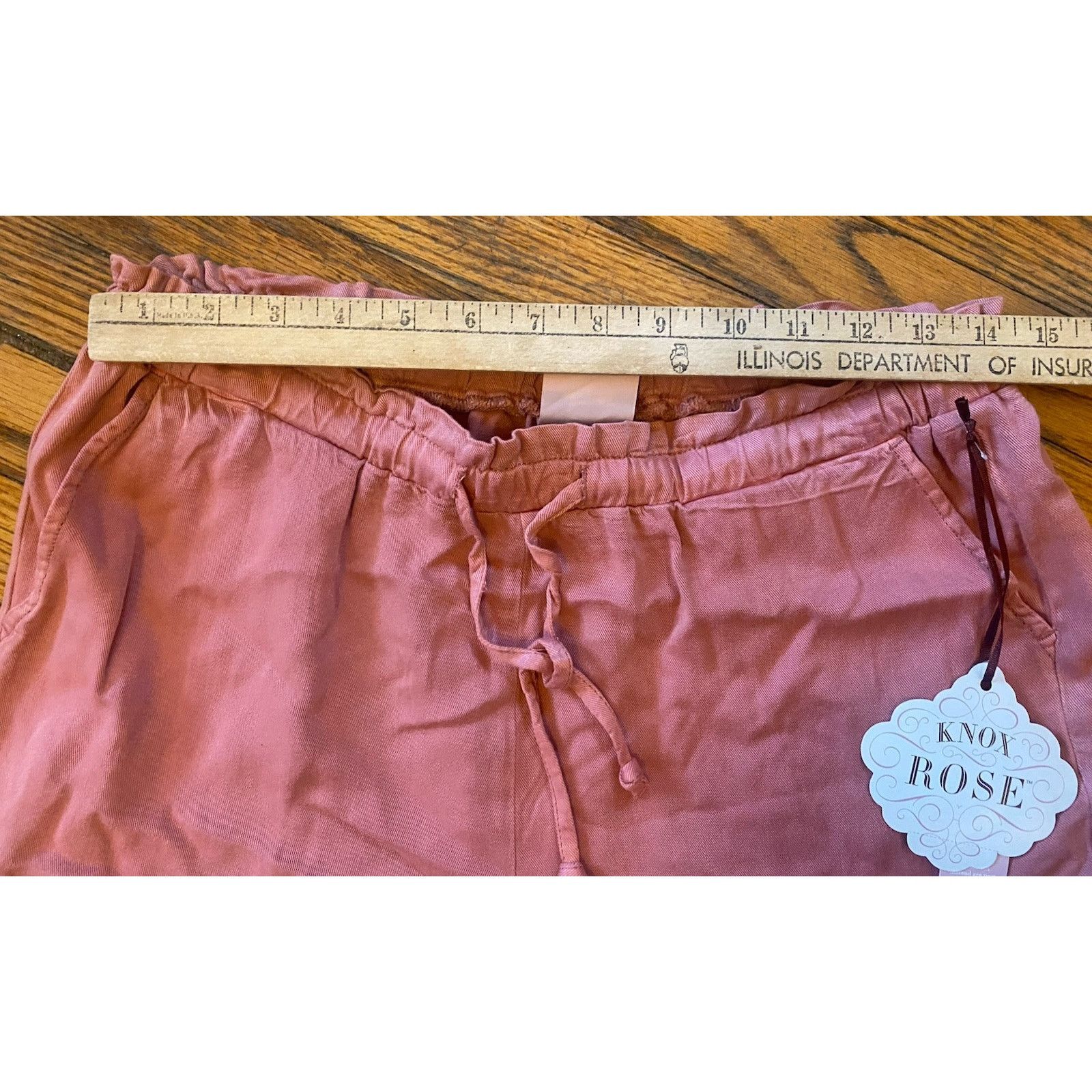 Other NWT Pull On Short Knox Rose Women S Pockets Rose Elastic $20 Size 28" / US 6 / IT 42 - 7 Thumbnail