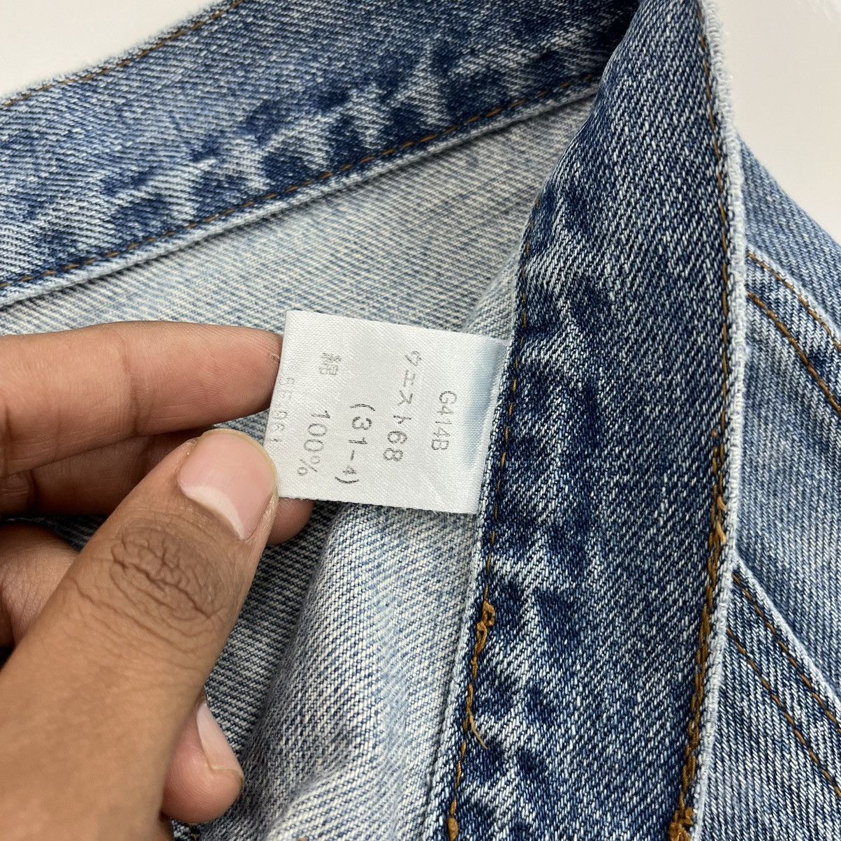 If Six Was Nine × Japanese Brand × Le Grande Bleu (L.G.B.) Y2k Georgia Love Bell Bottons Flared Jeans Bootcut Lgb Goa Size 28" / US 6 / IT 42 - 10 Thumbnail