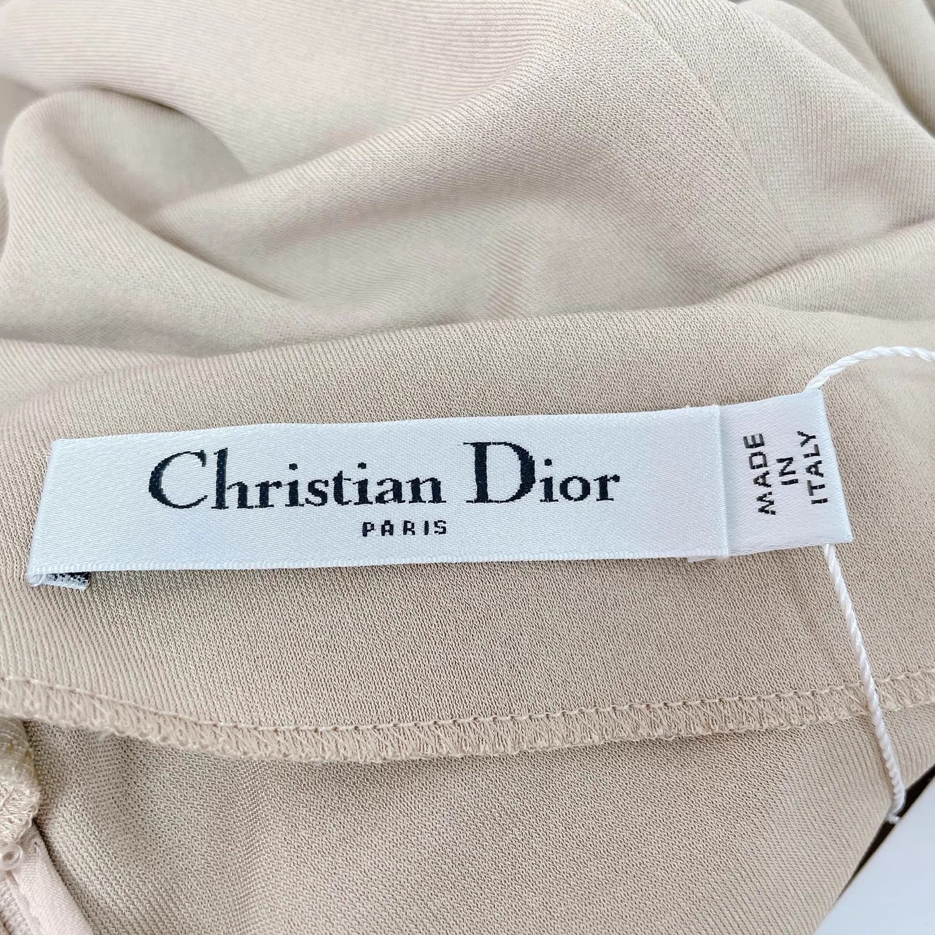 Christian Dior Monsieur Dior Beige Cami Dress F36 Size XS / US 0-2 / IT 36-38 - 7 Thumbnail