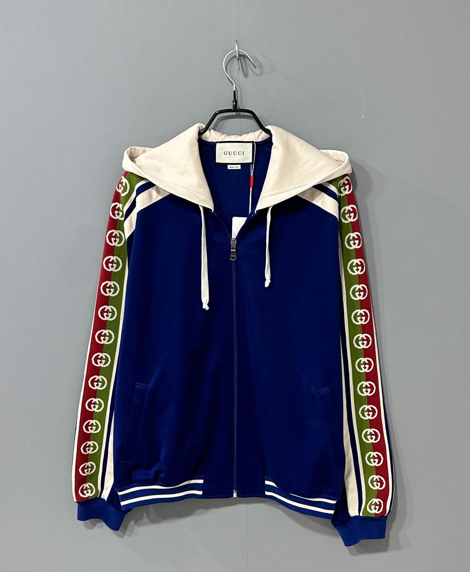 Gucci Gucci Double G string logo hooded jacket 2501-Nextarrow Size US S / EU 44-46 / 1 - 1 Thumbnail