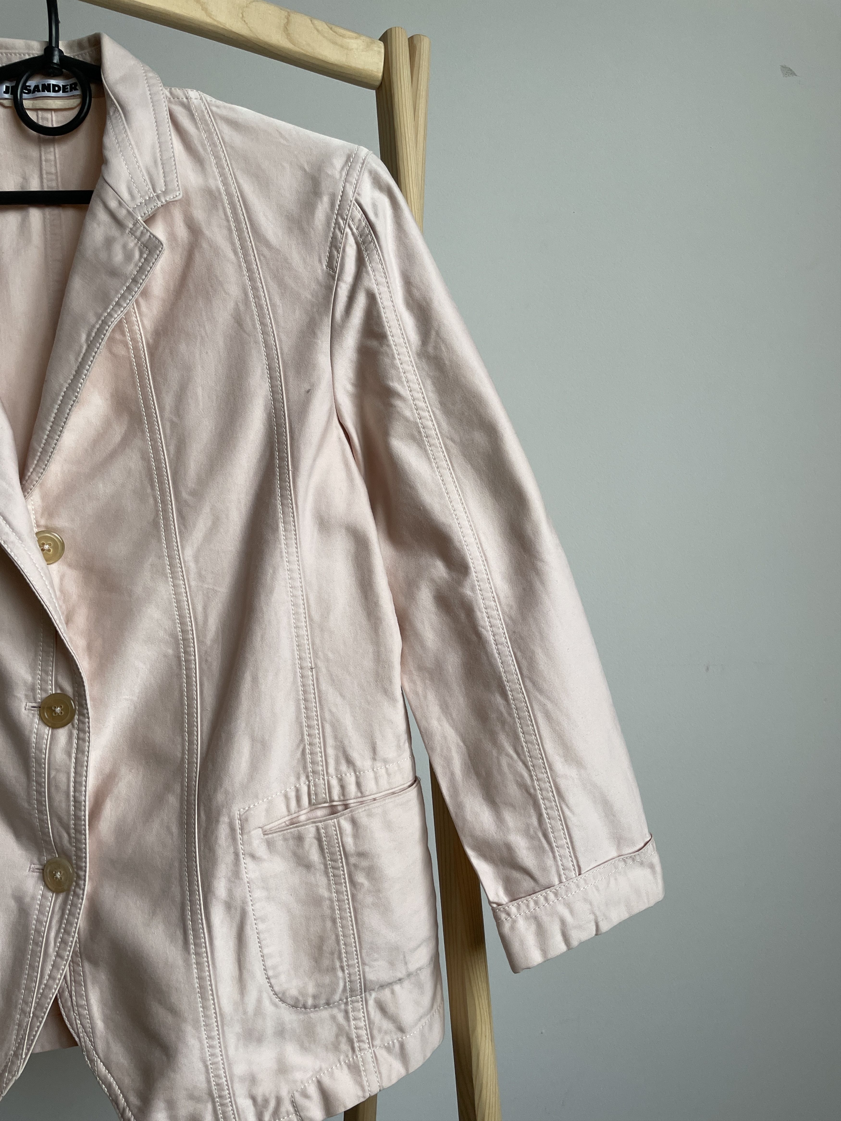 Jil Sander Jil Sander Womens Pink Blazer Size 38 Size XS / US 0-2 / IT 36-38 - 6 Thumbnail
