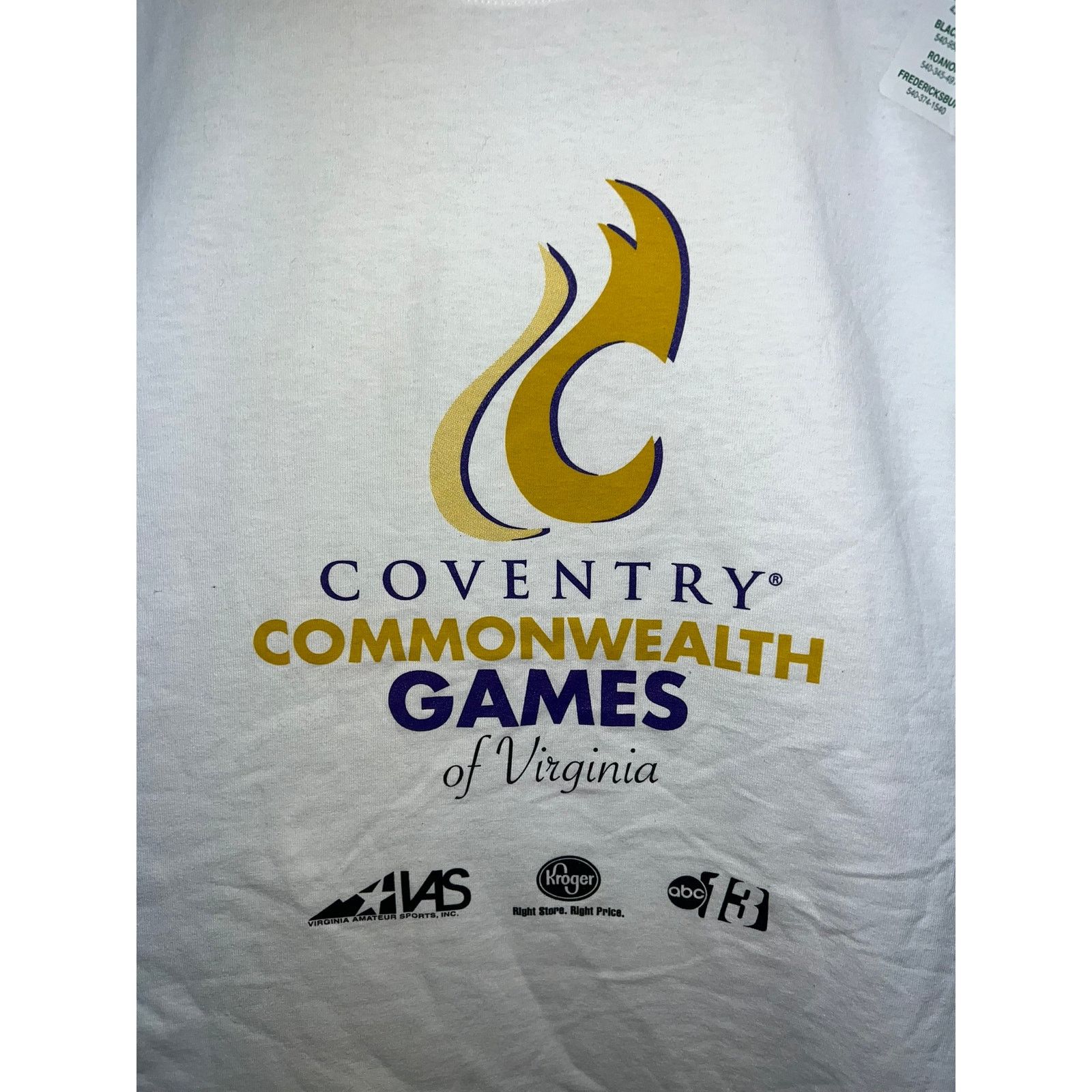 Gildan Vintage Coventry Commonwealth Games Shirt Virginia Tee XL Size US XL / EU 56 / 4 - 2 Thumbnail