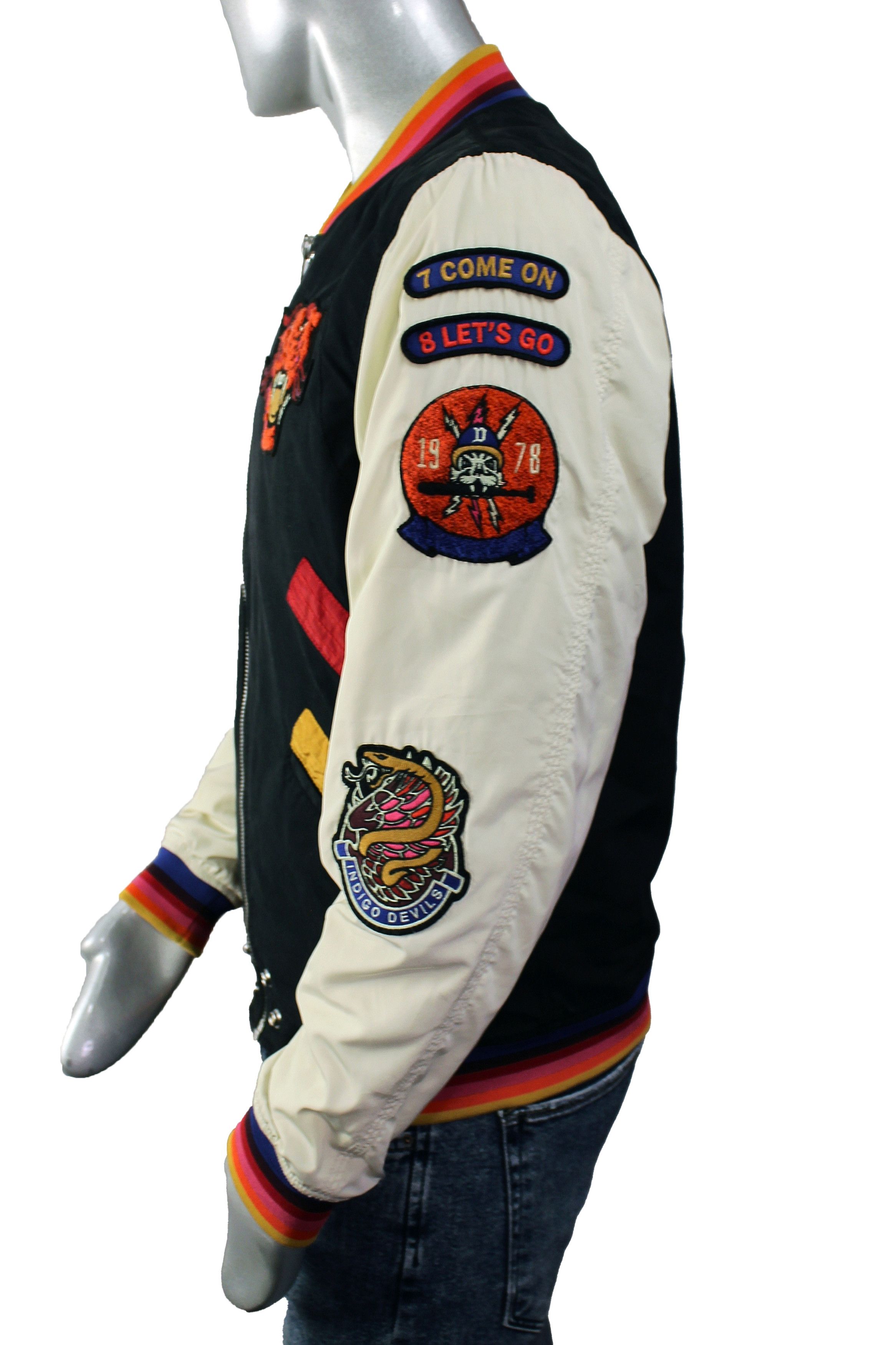 Diesel Diesel Bomber Varsity Jacket with Patches AW15 collection Size US L / EU 52-54 / 3 - 5 Thumbnail