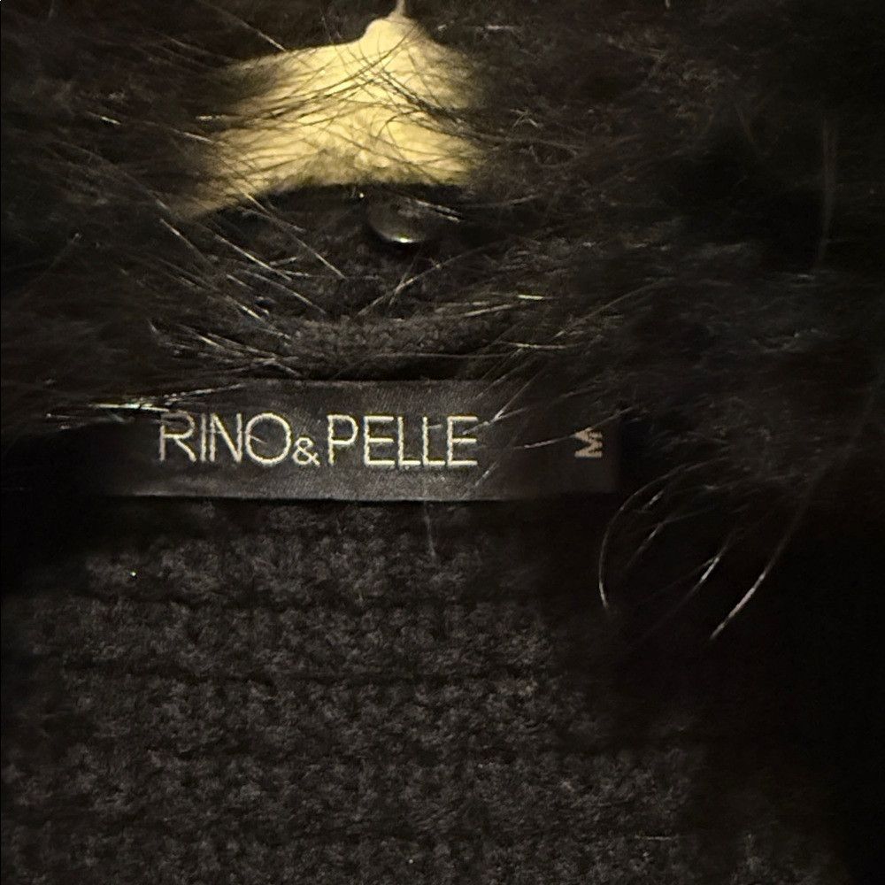 Other Rino & Pelle Elegant Black Women's Sweater Vest with Fox Fu Size S / US 4 / IT 40 - 4 Thumbnail