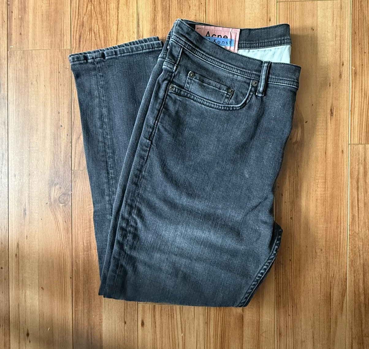 Acne Studios Acne Studios Stone Wash Grey Pants Size US 34 / EU 50 - 3 Thumbnail