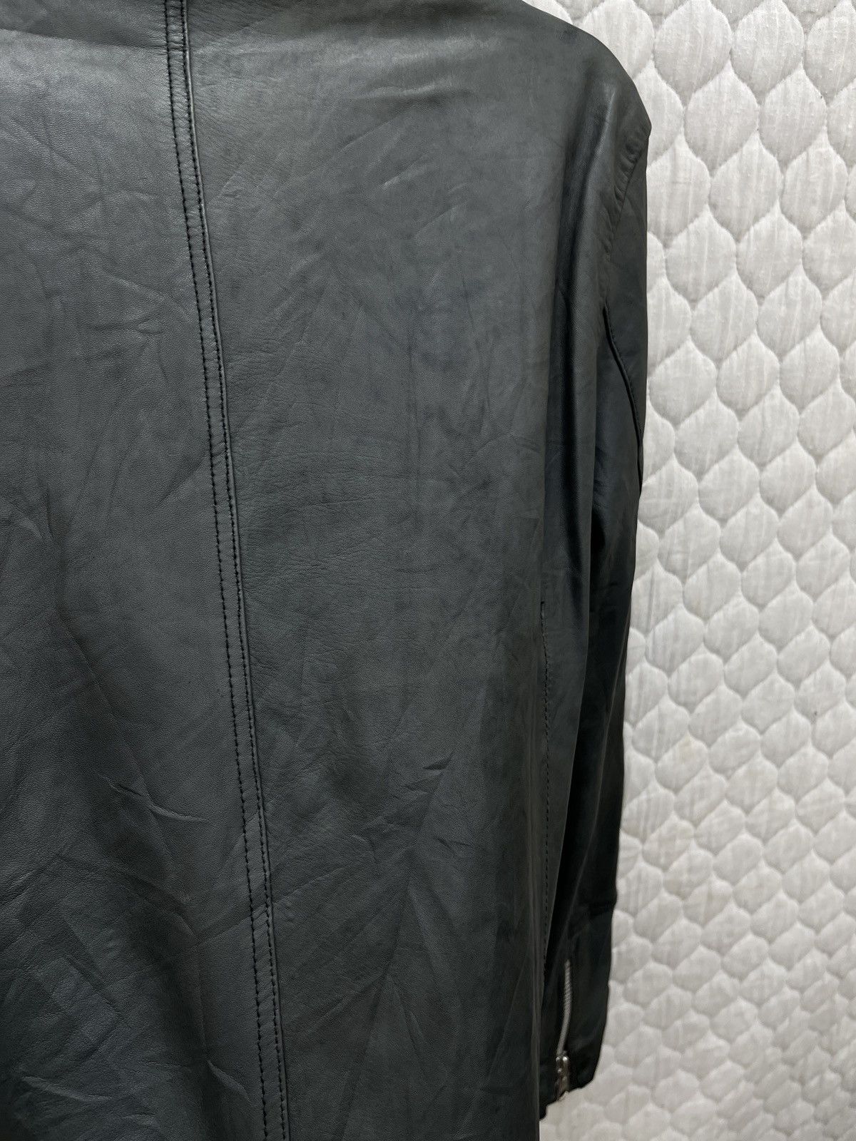 Japanese Brand 🔥🔥🔥STEALS MURDER LICENSE CAFE RACER LEATHER JACKET Size S / US 4 / IT 40 - 19 Thumbnail