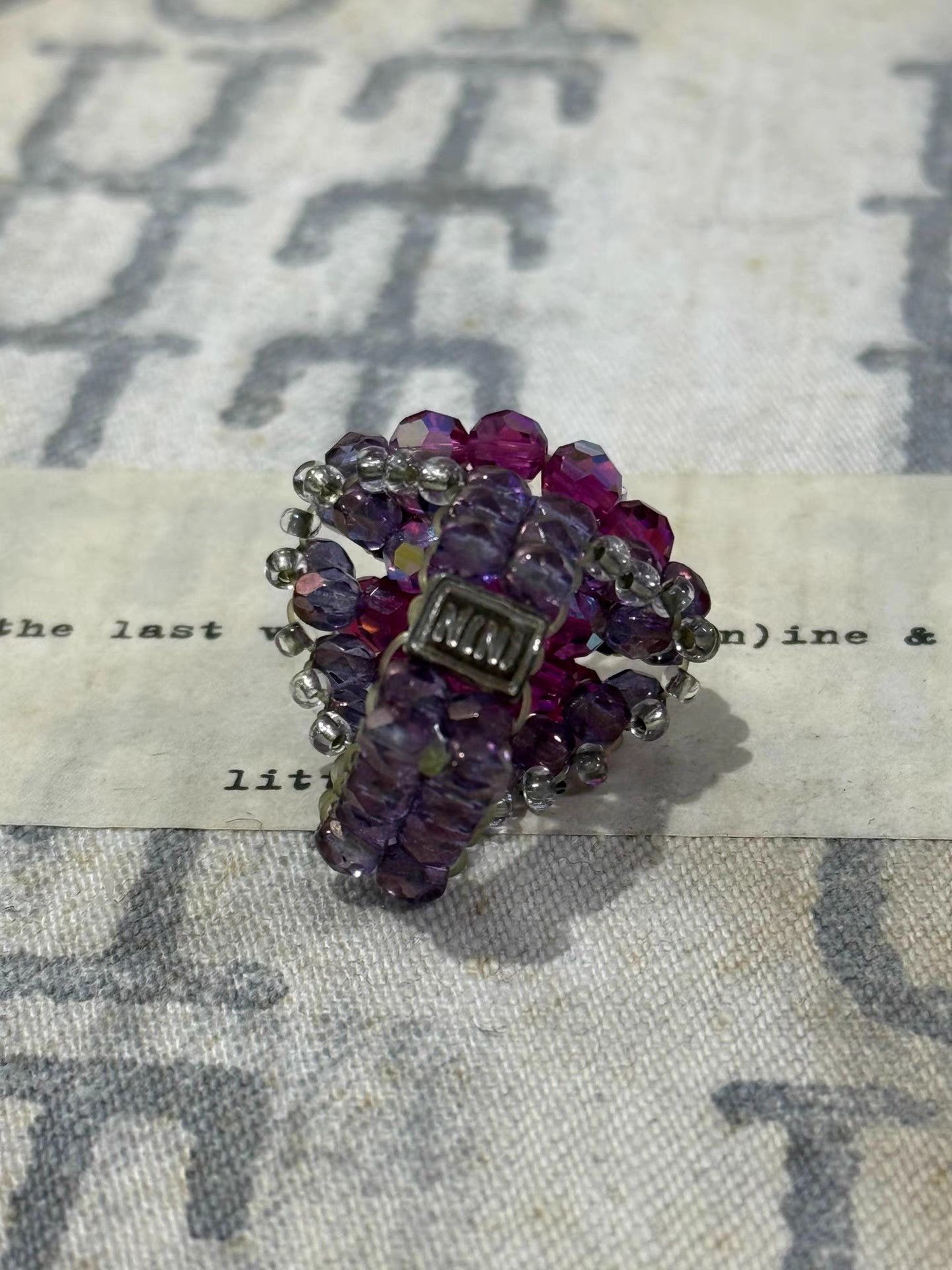 Number (N)ine Number (N)ine 09SS Gemstone Ring K20 Size ONE SIZE - 6 Thumbnail