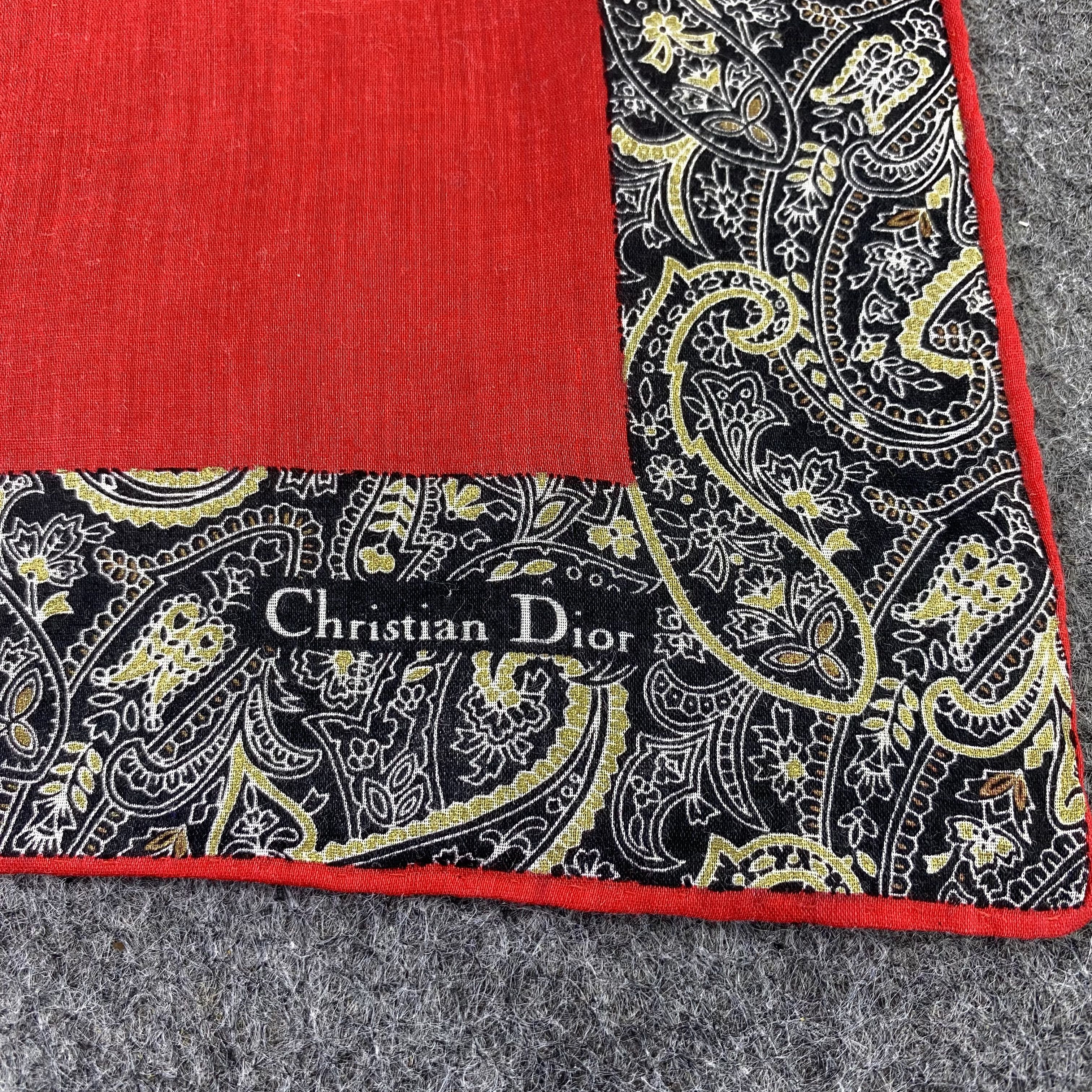 Other Christian Dior Handkerchief / Bandana / Neckerchief -B576 Size ONE SIZE - 5 Thumbnail