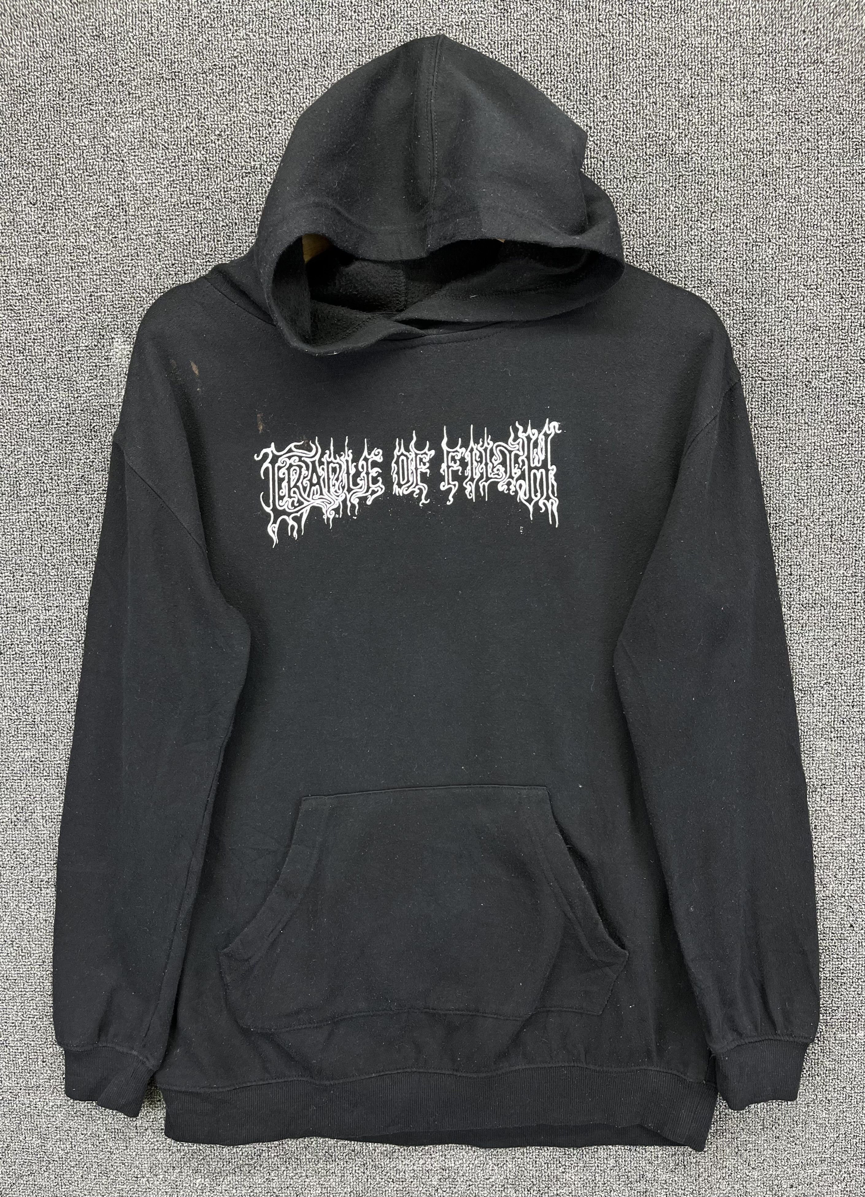 Band Tees Cradle of Filth Punk Rock Band Tees Rare Hooded Sweatshirt Size US S / EU 44-46 / 1 - 6 Thumbnail
