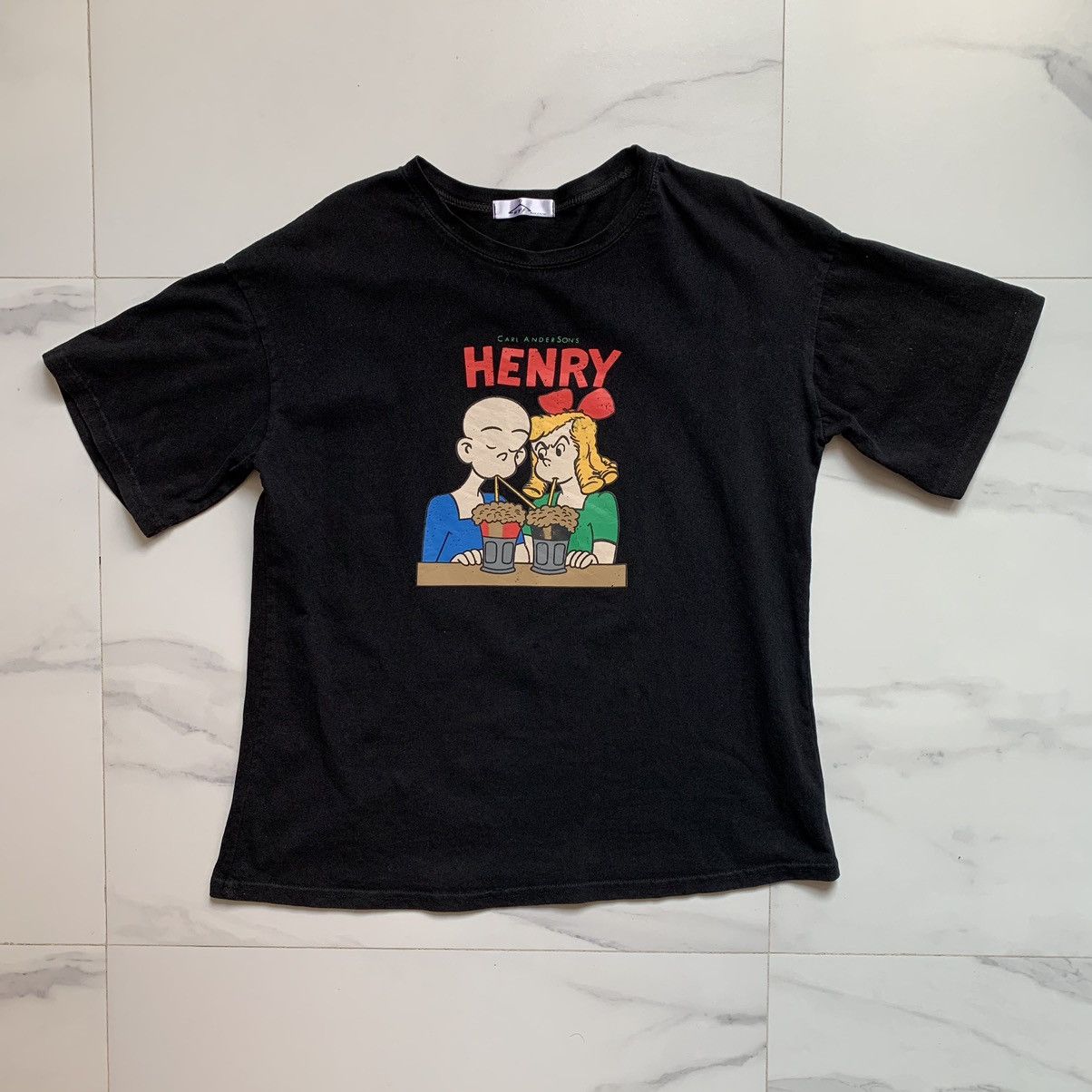 Vintage Vintage Carl Anderson’s Henry Made In Korea Tee Size US M / EU 48-50 / 2 - 2 Thumbnail