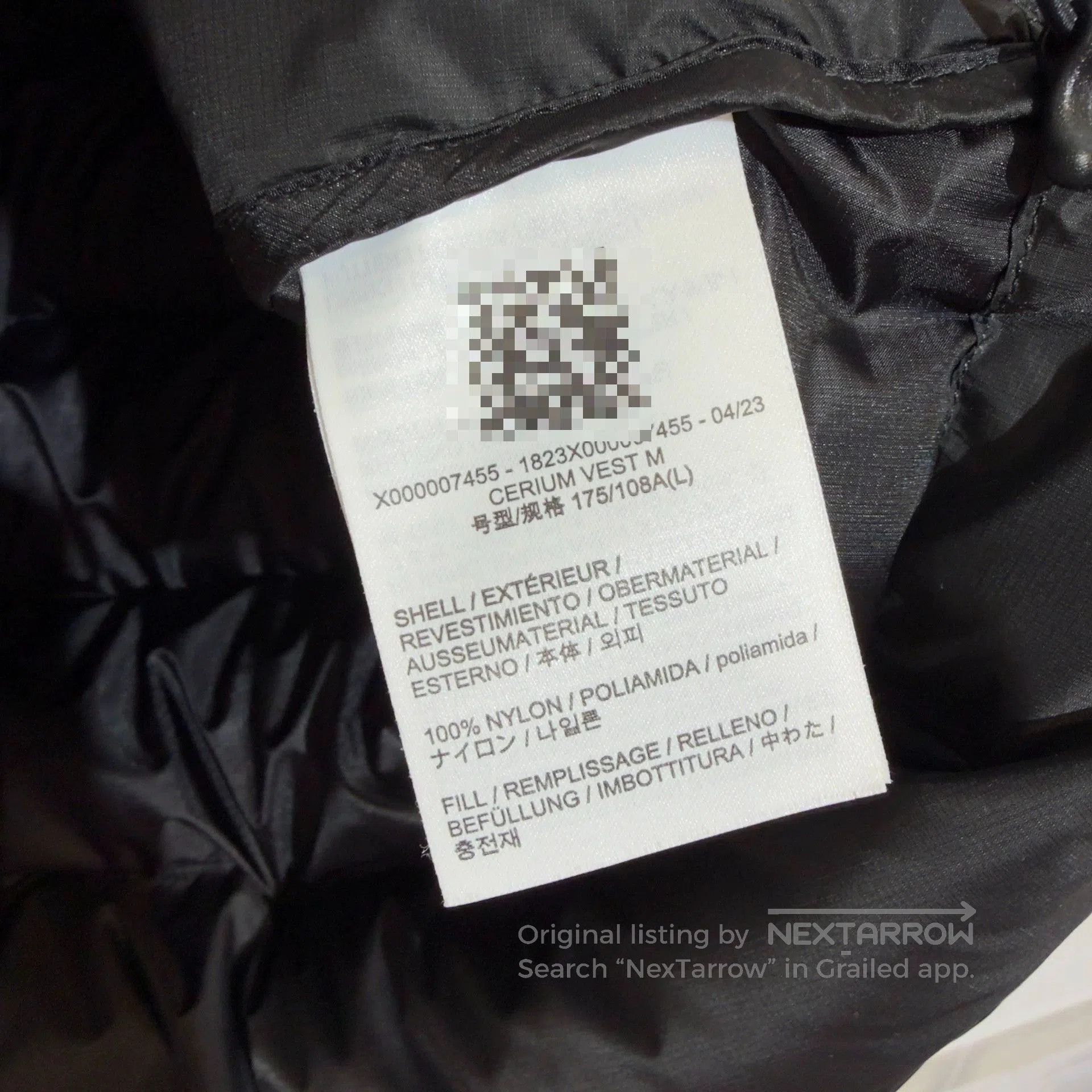 Arc'teryx Arcteryx Cerium Down Vest. Size US L / EU 52-54 / 3 - 4 Thumbnail