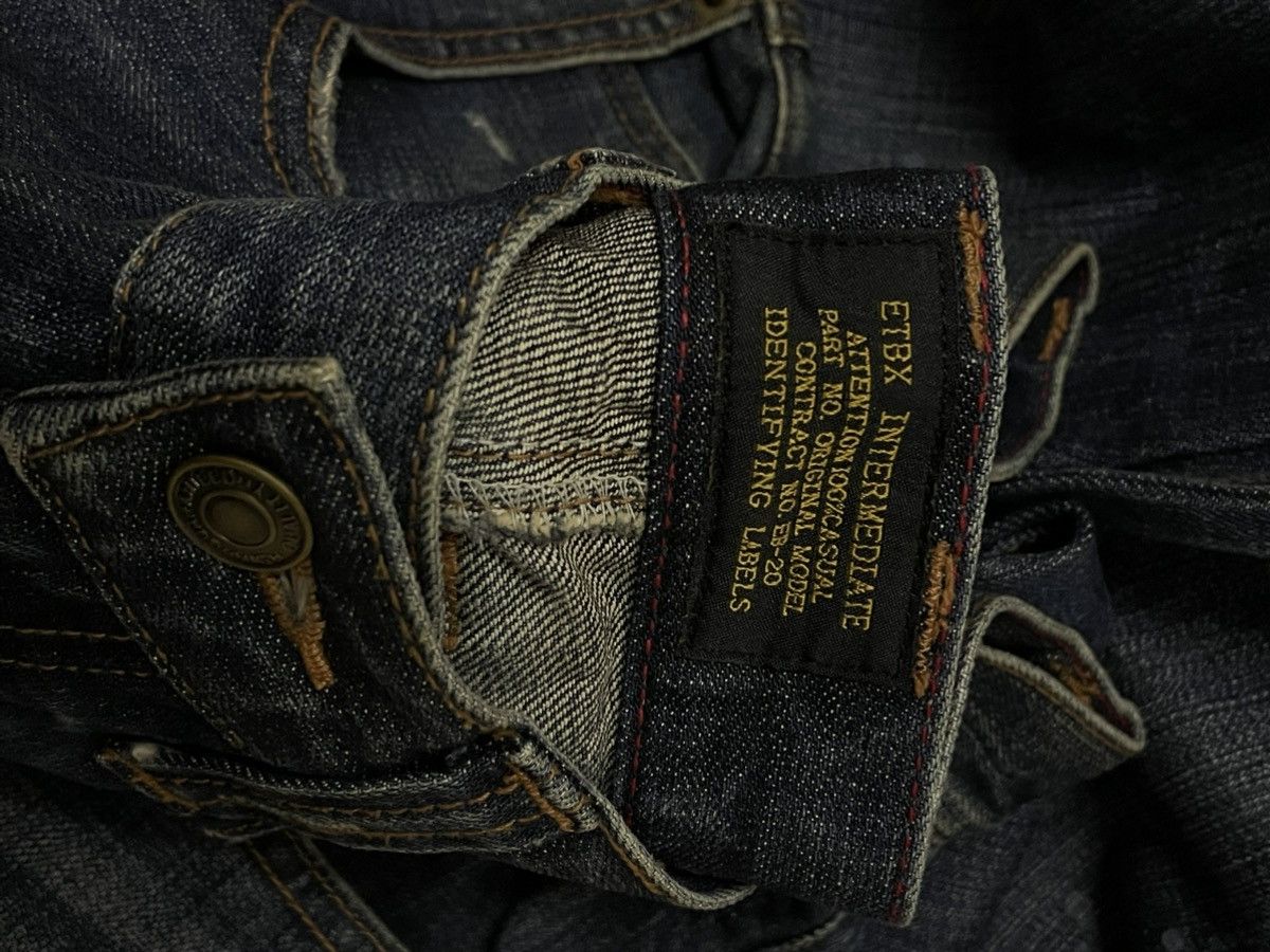 Hysteric Glamour Vintage Japan Designer Identifying Label Patchwork Denim Size US 31 - 16 Thumbnail