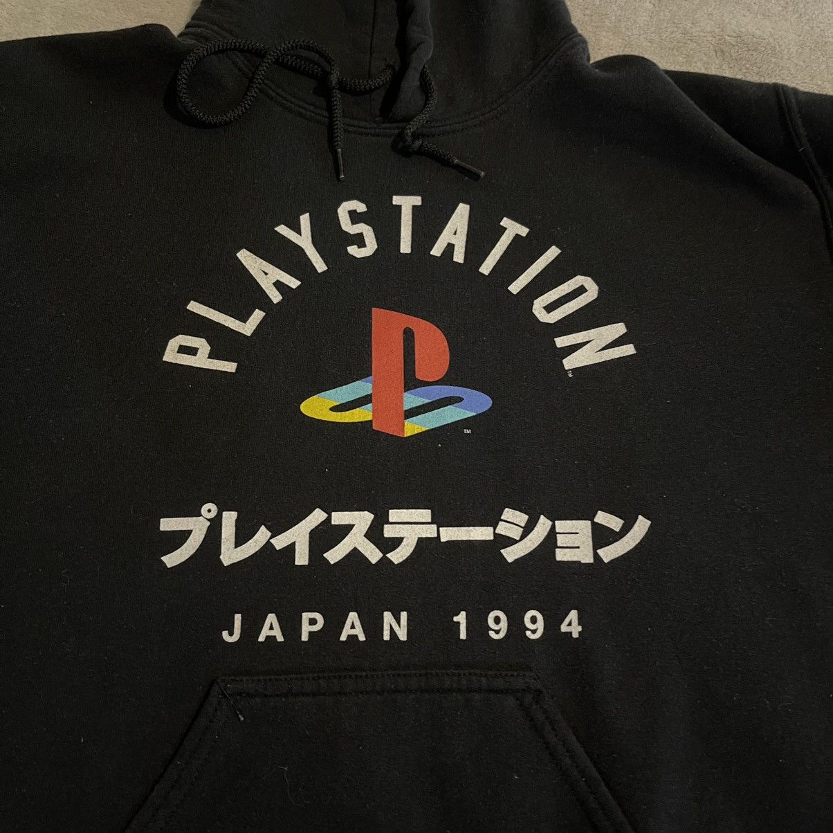 Playstation PlayStation Japan 1994 Logo Hoodie Black Small Katakana Size US S / EU 44-46 / 1 - 9 Thumbnail
