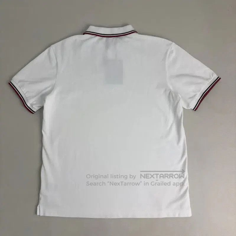 Prada Prada Men's White Cotton Polo Shirt. Size US XXL / EU 58 / 5 - 2 Thumbnail