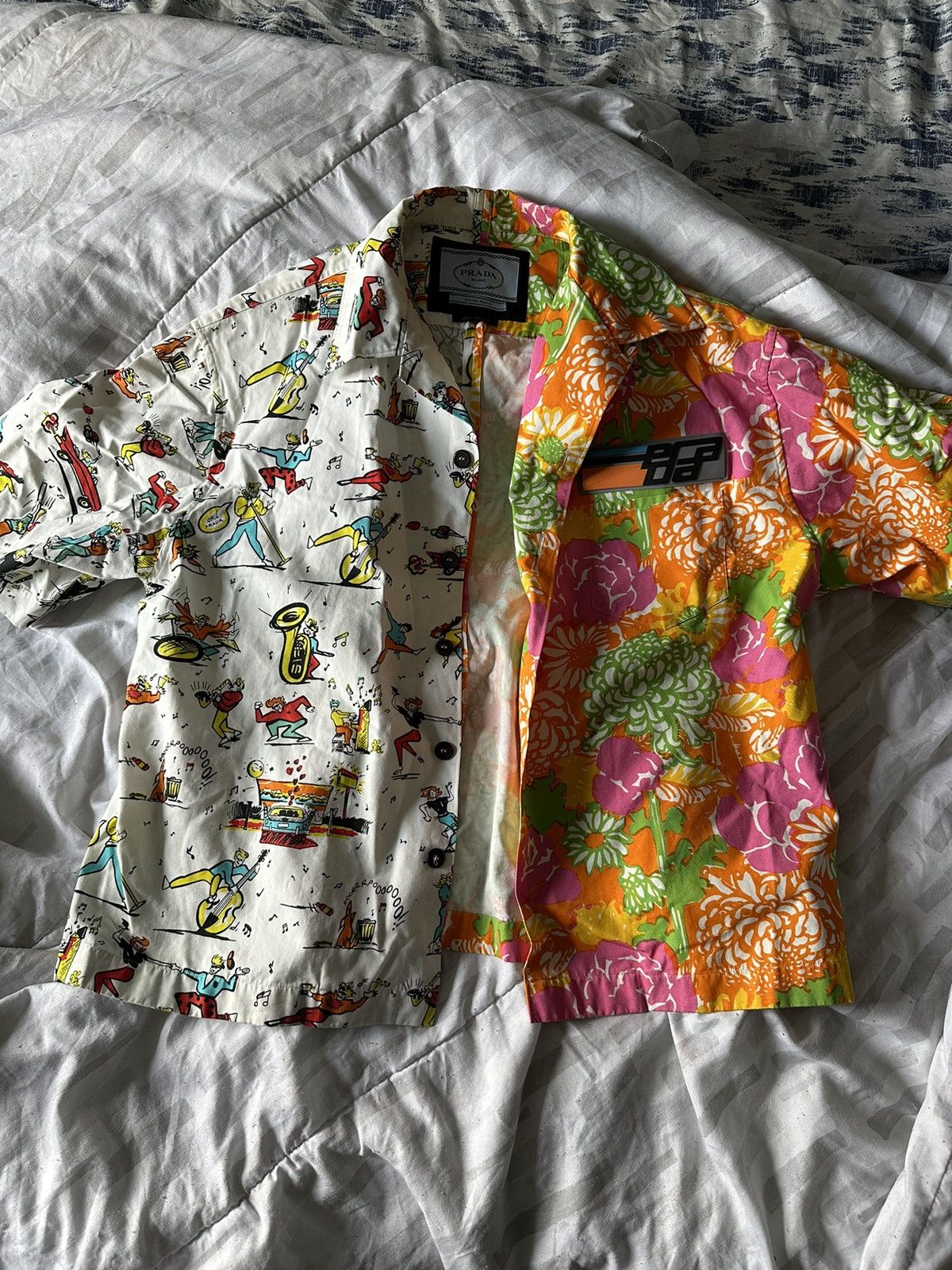 image of Prada Floral Double Match, Men's (Size Small)