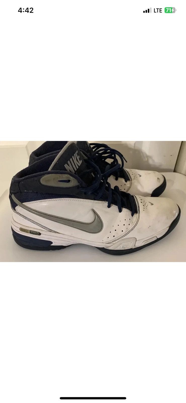 Nike Nike Air Tri D Mens Sz 13 Blue White 324699-101 Size US 13 / EU 46 - 1 Thumbnail