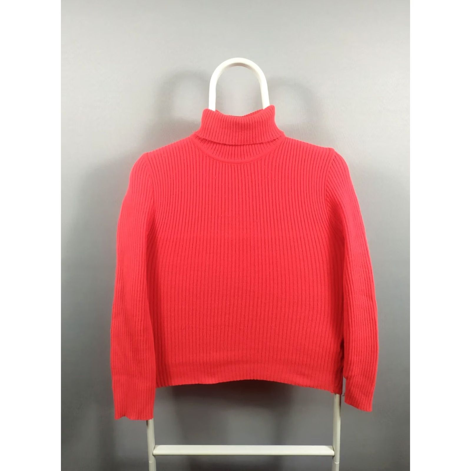 Ann Demeulemeester Ann Demeulemeester Sweater Womens XS Red Turtle Neck Size Fashion Archive Size XS / US 0-2 / IT 36-38 - 2 Thumbnail