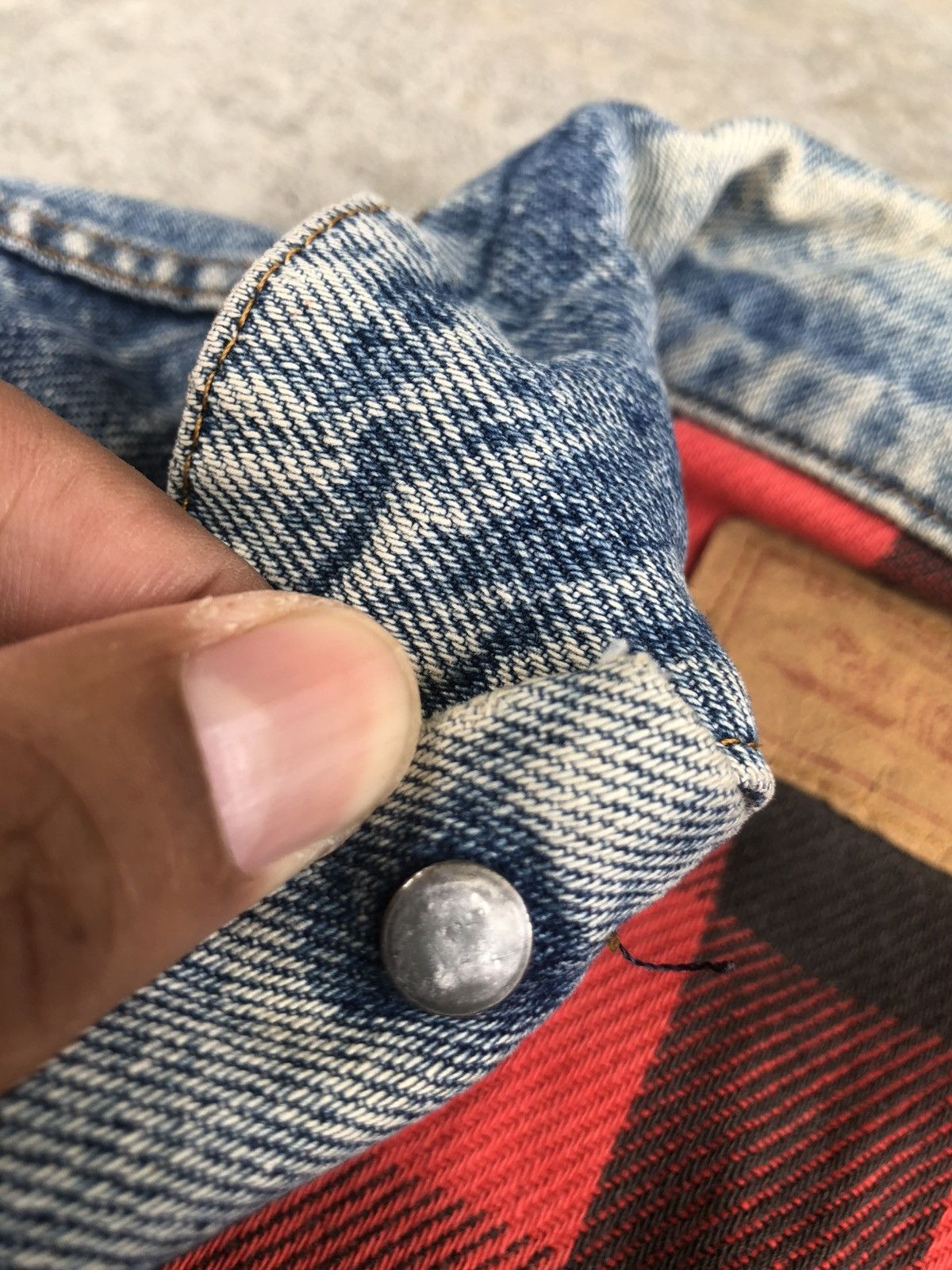 Levi's Vintage 80s Levi’s Blanket Lined Denim Jacket Distressed Size US M / EU 48-50 / 2 - 23 Thumbnail