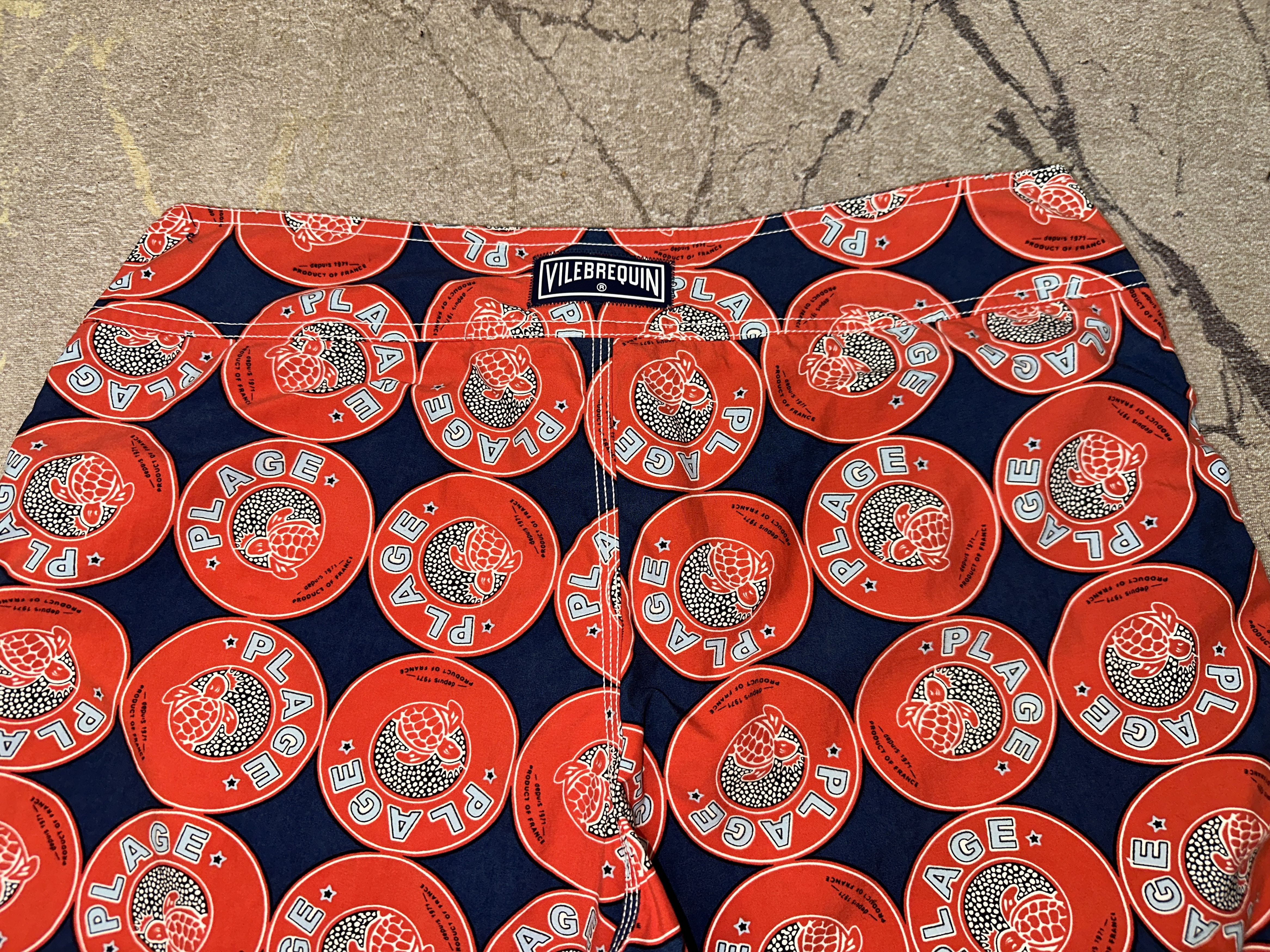 Vilebrequin Vilebrequin Saint Tropez Long Beach Board Shorts Size M Size US 32 / EU 48 - 3 Thumbnail