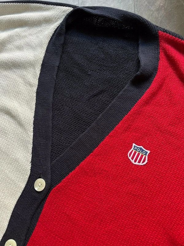 Polo Ralph Lauren Polo Ralph Lauren K Swiss Cardigan Size L 1990s Size US L / EU 52-54 / 3 - 3 Thumbnail