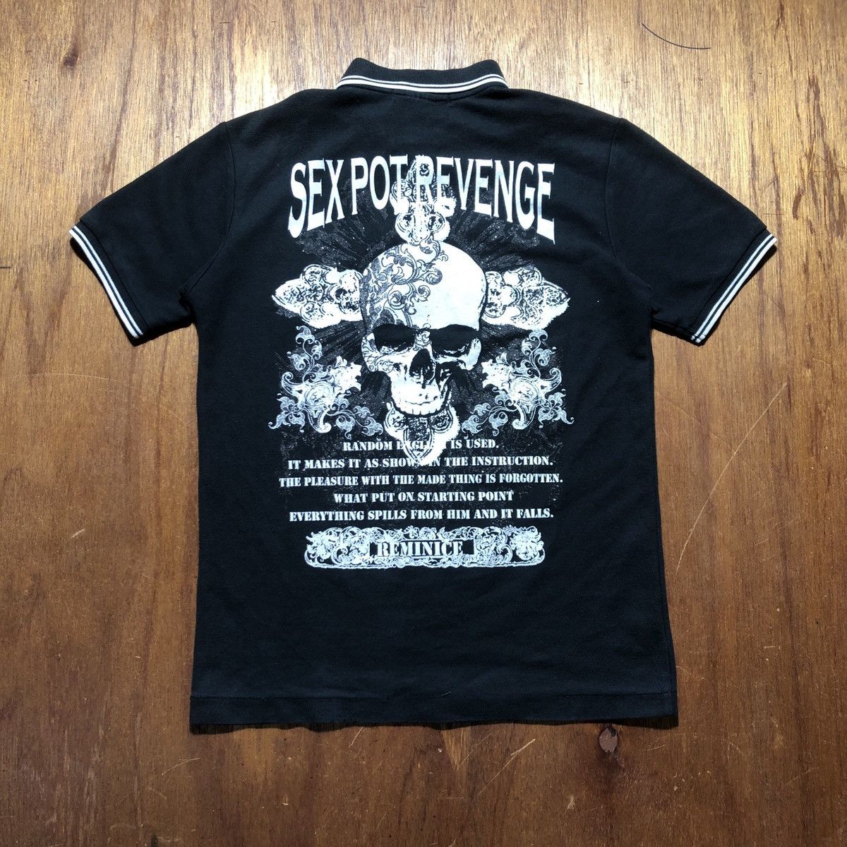 Japanese Brand × Other Sexpot Revenge Collar T-Shirt Size US XS / EU 42 / 0 - 12 Thumbnail