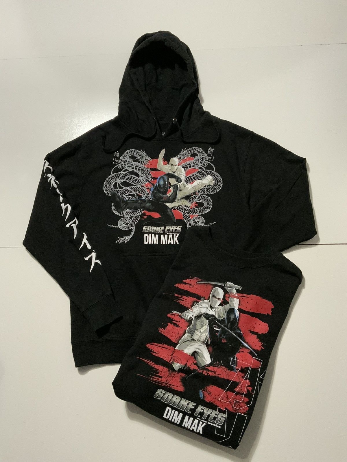 Other Lot Of 2 Dim Mak GI Joe Orgins Snake Eyes Steve Aoki Hoodie Size US M / EU 48-50 / 2 - 1 Thumbnail