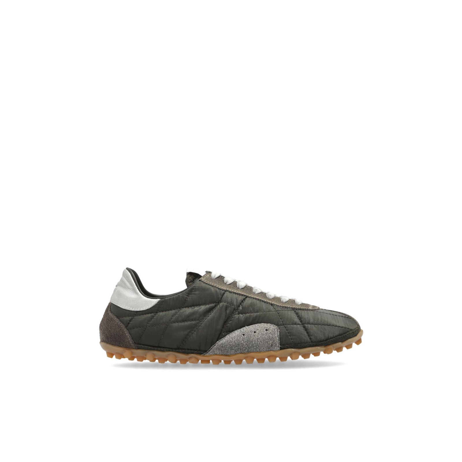 MAISON MARGIELA Green Fabric Sports Sneakers New & Authentic