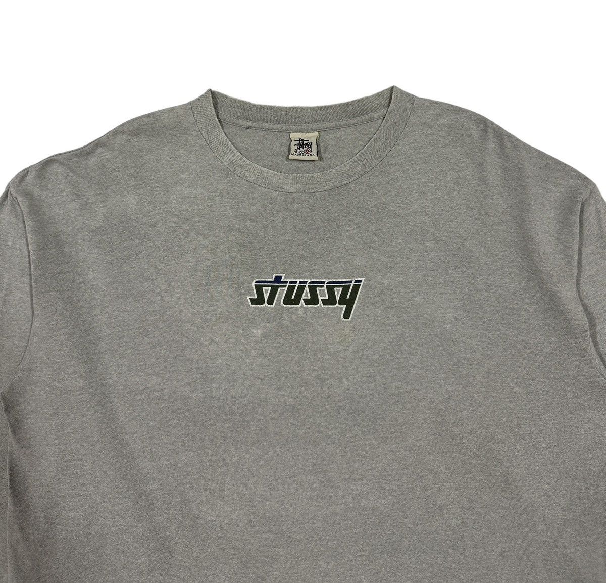 Stussy Vtg🔥90’s Stussy Oval Centre Single Longsleeve Tee Size US XL / EU 56 / 4 - 3 Thumbnail