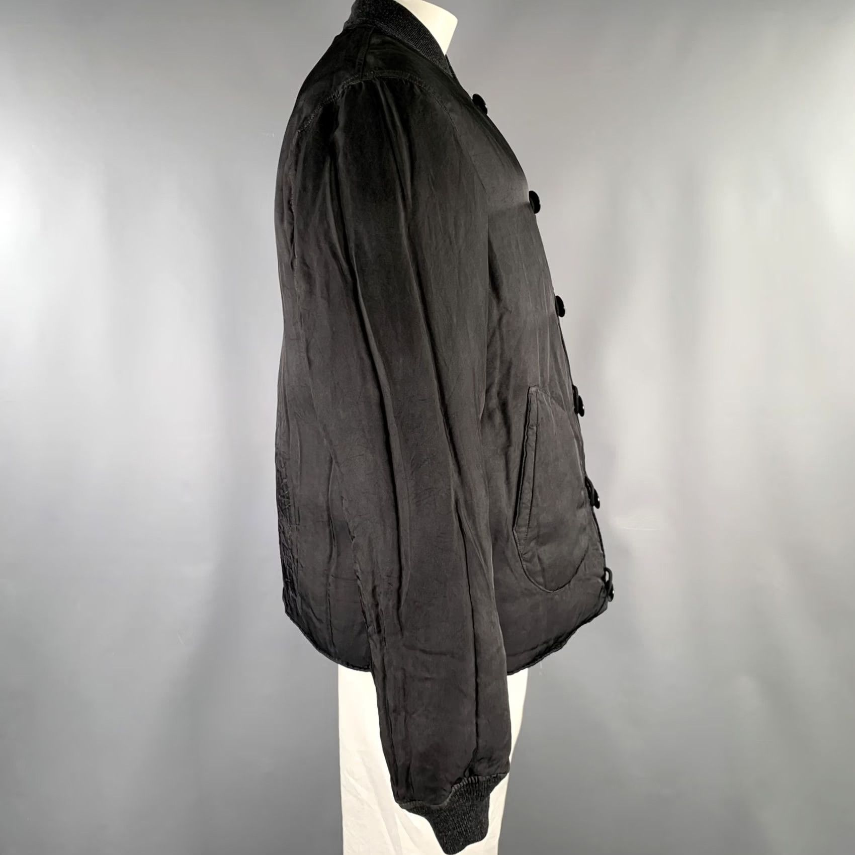 Visvim VISVIM Reversible Bomber Jacket Black Nylon Size L Size US L / EU 52-54 / 3 - 6 Thumbnail