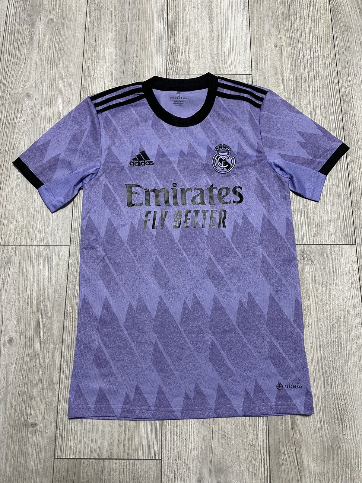Adidas Adidas Real Madrid Authentic Away Jersey 2022-2023 Soccer Size US XS / EU 42 / 0 - 1 Thumbnail