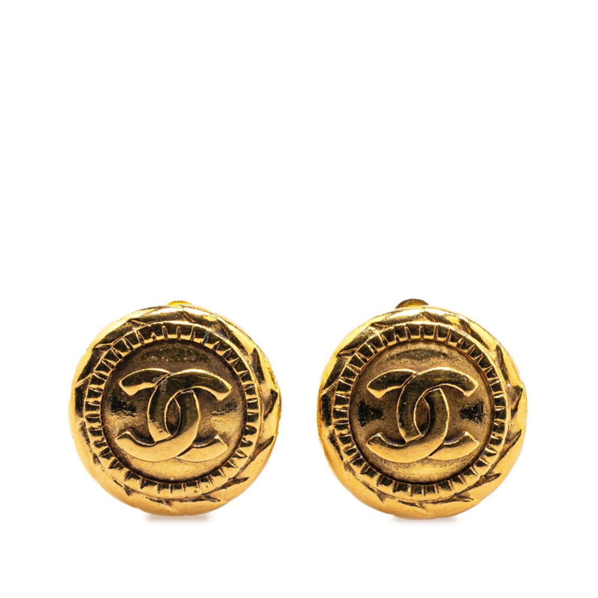 Chanel Chanel Coco Mark earring Size ONE SIZE - 1 Thumbnail