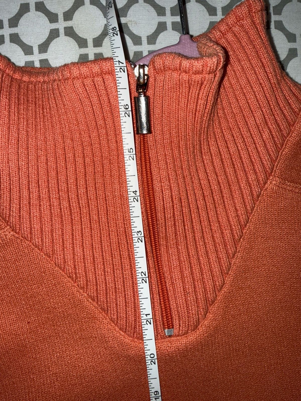 Other Vintage Christian Berg Orange Quarter Zip Knit Size US S / EU 44-46 / 1 - 7 Thumbnail