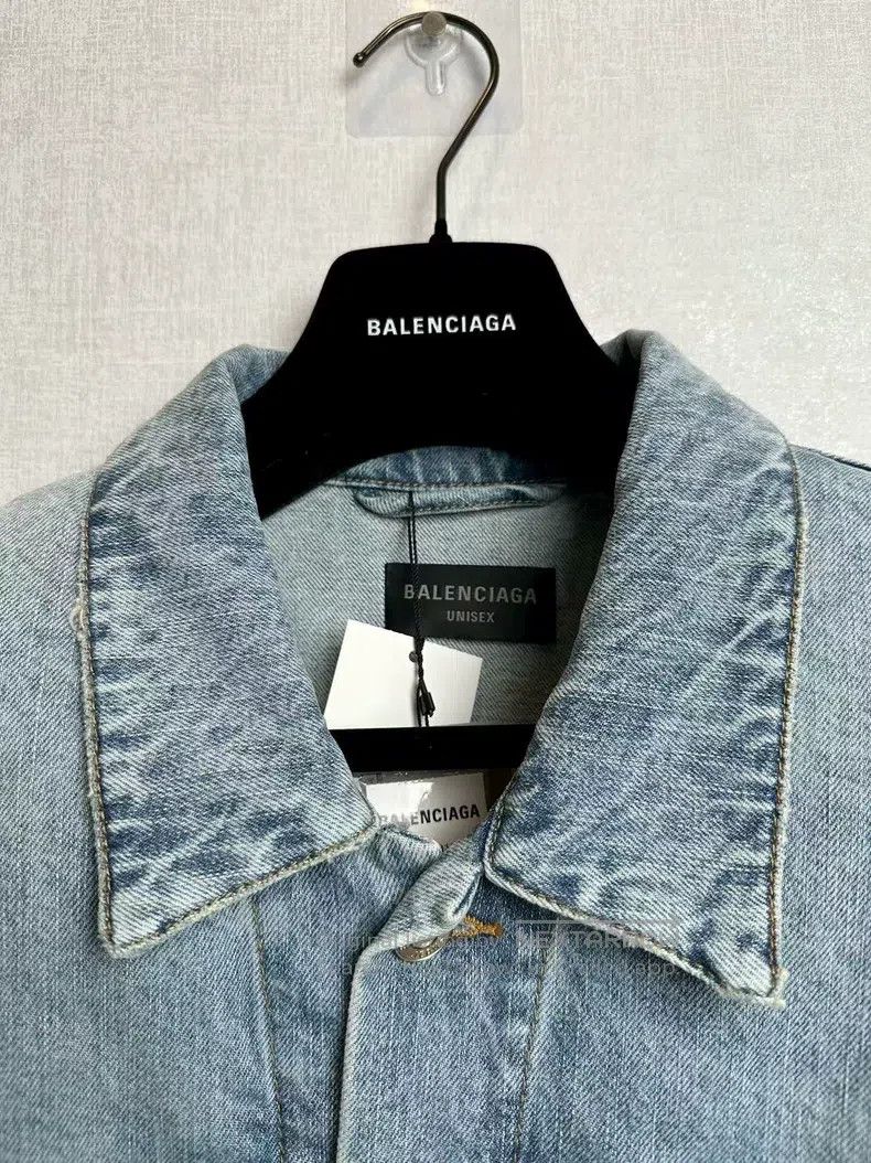 Balenciaga Balenciaga Denim jacket coat Size US M / EU 48-50 / 2 - 5 Thumbnail