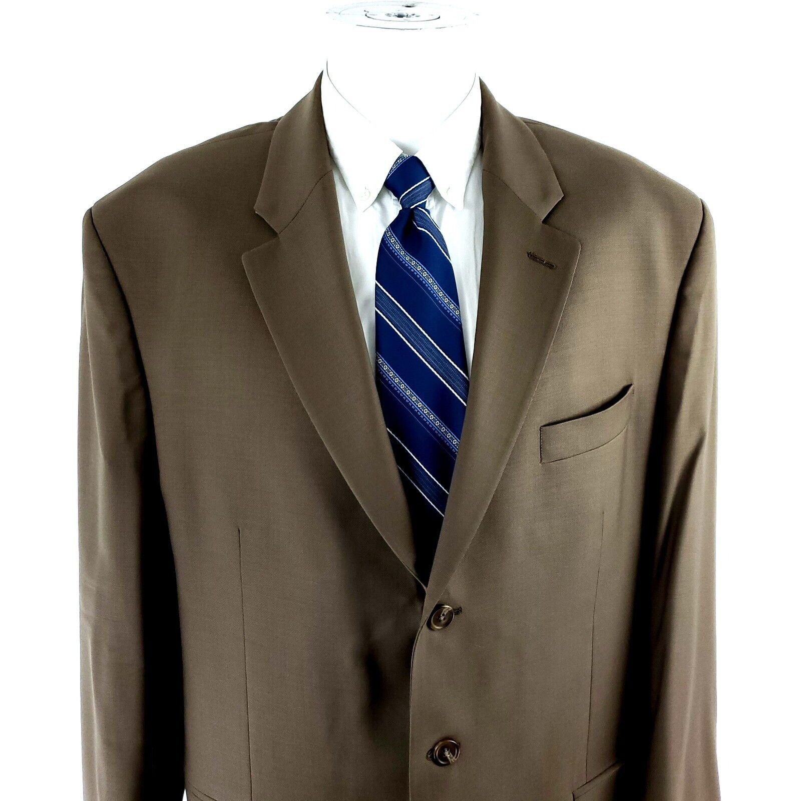 Lauren Ralph Lauren Lauren Ralph Lauren Wool Cashmere 3 Button Blazer 44L Or Sli Size 44L - 1 Thumbnail