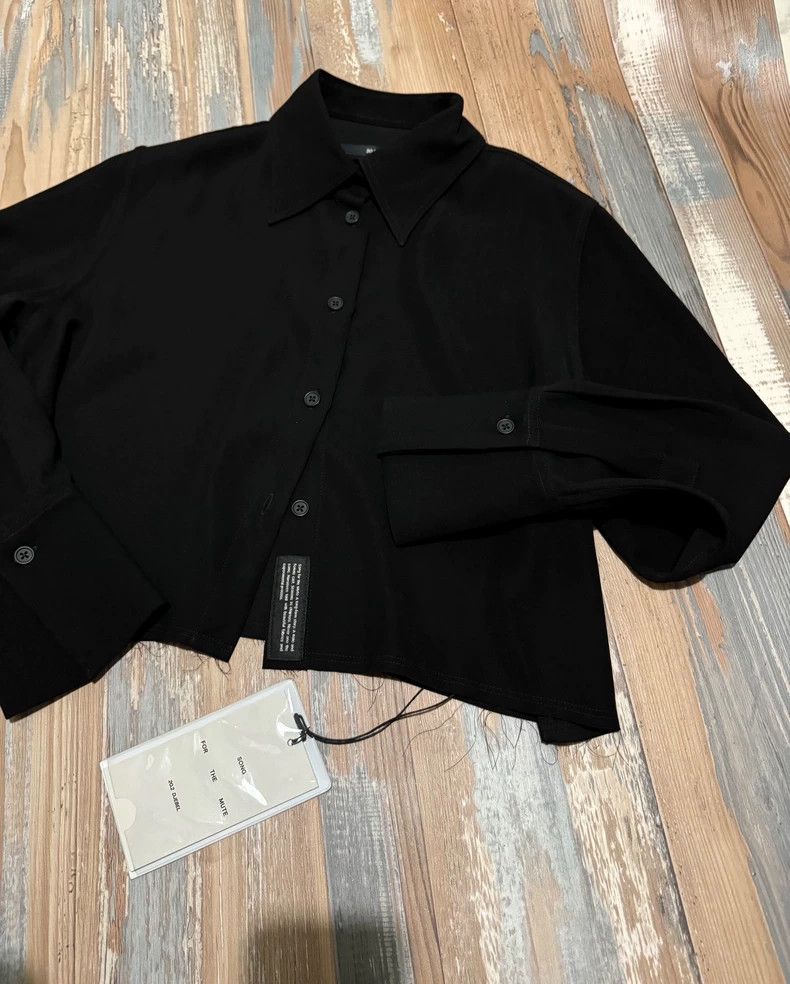 Song For The Mute Song For The Mute black long-sleeve shirt Size XXS / US 00 / IT 34 - 8 Thumbnail
