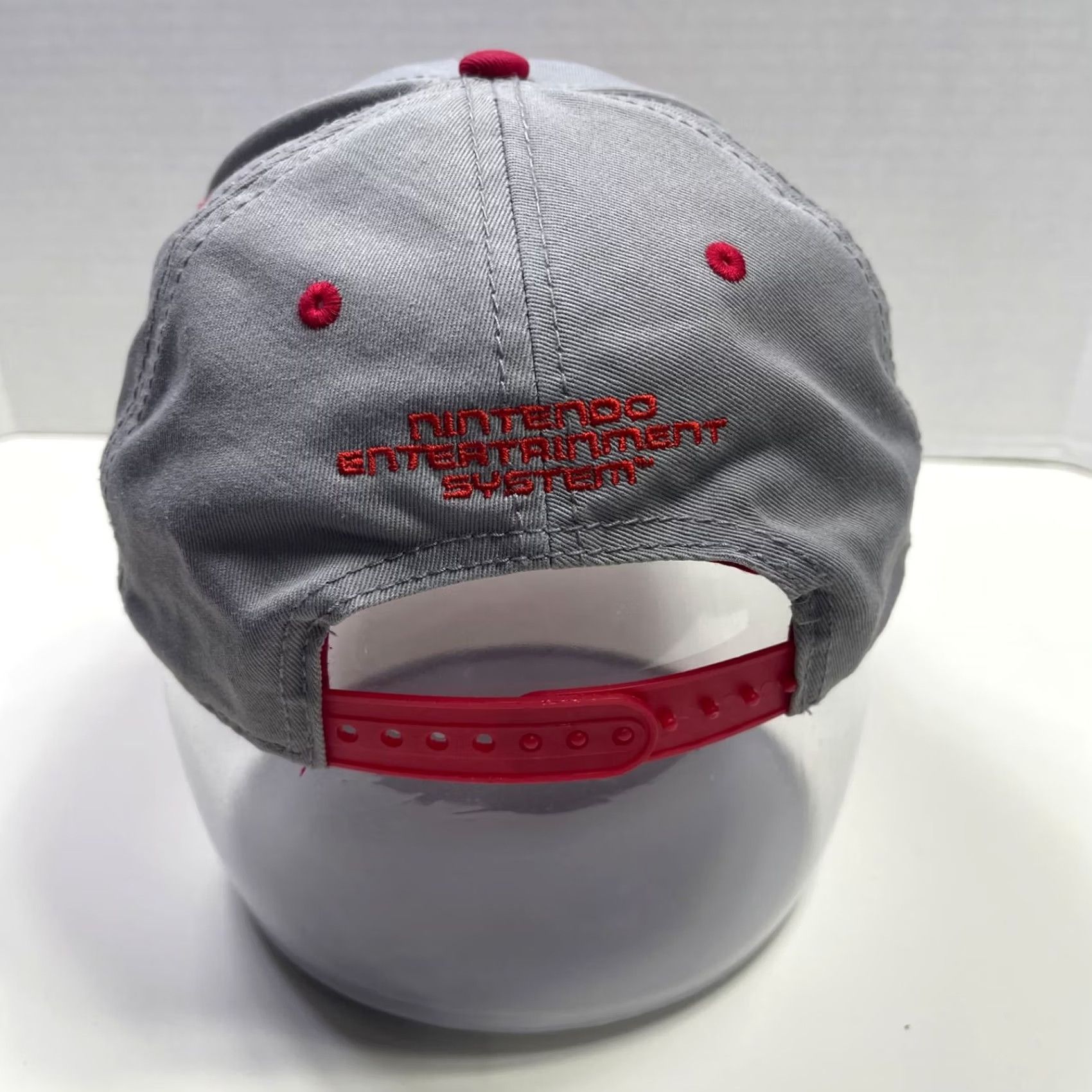 Nintendo Nintendo NES Controller Hat. Gray Red Nintendo Entertainment System Hat 2015 Adult Men One Size Size ONE SIZE - 4 Thumbnail