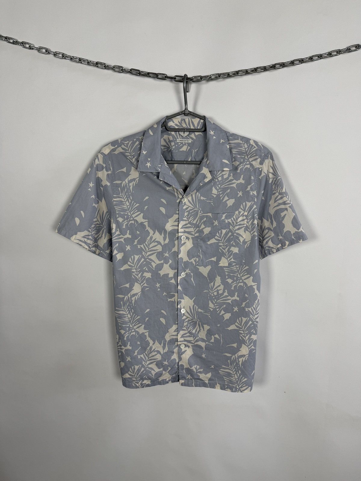 Arket Arket Short Sleeve Shirt Button Up Hawaiian Regular Fit Size US M / EU 48-50 / 2 - 1 Thumbnail
